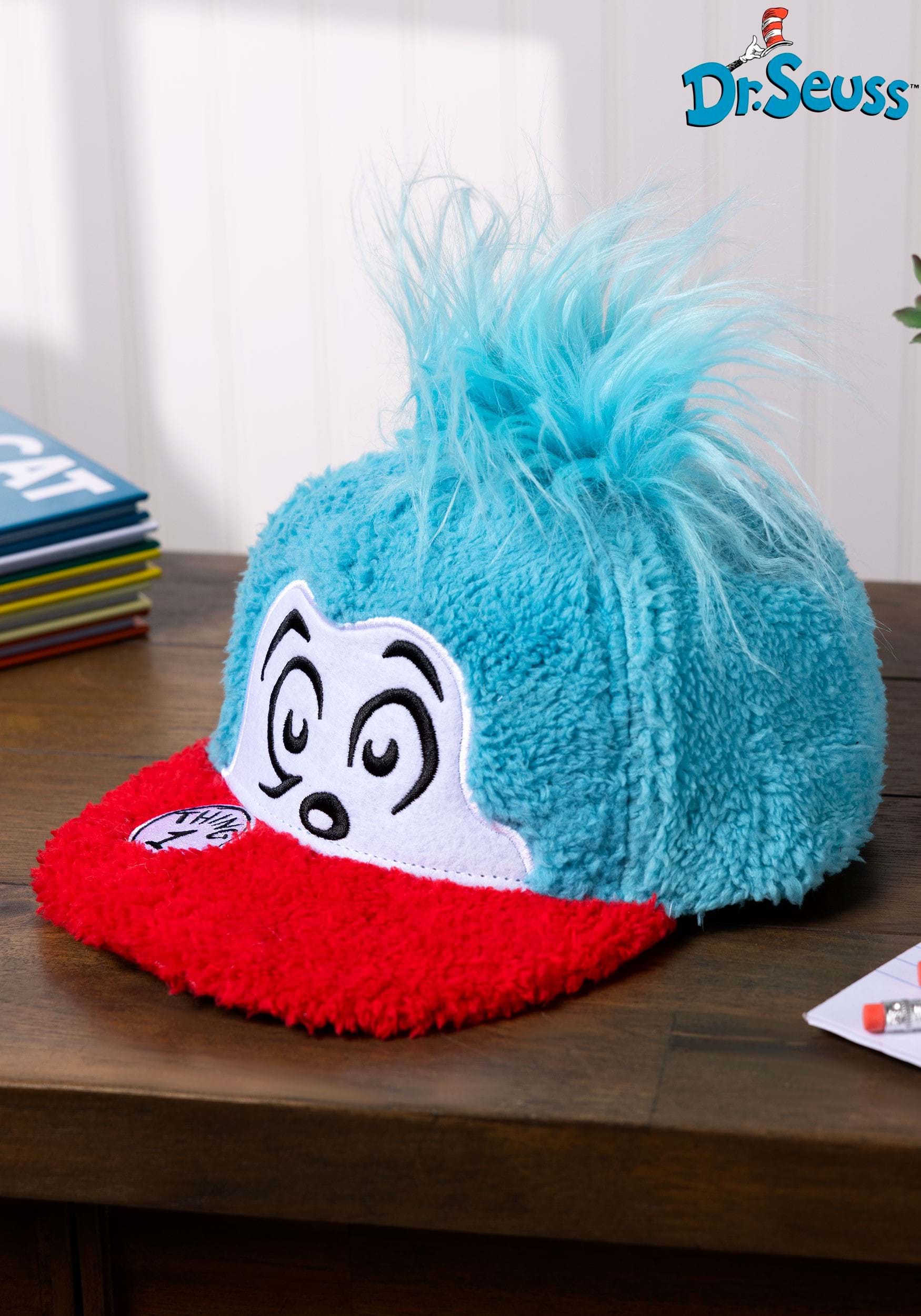 Dr. Seuss Thing 1 Fuzzy Hat