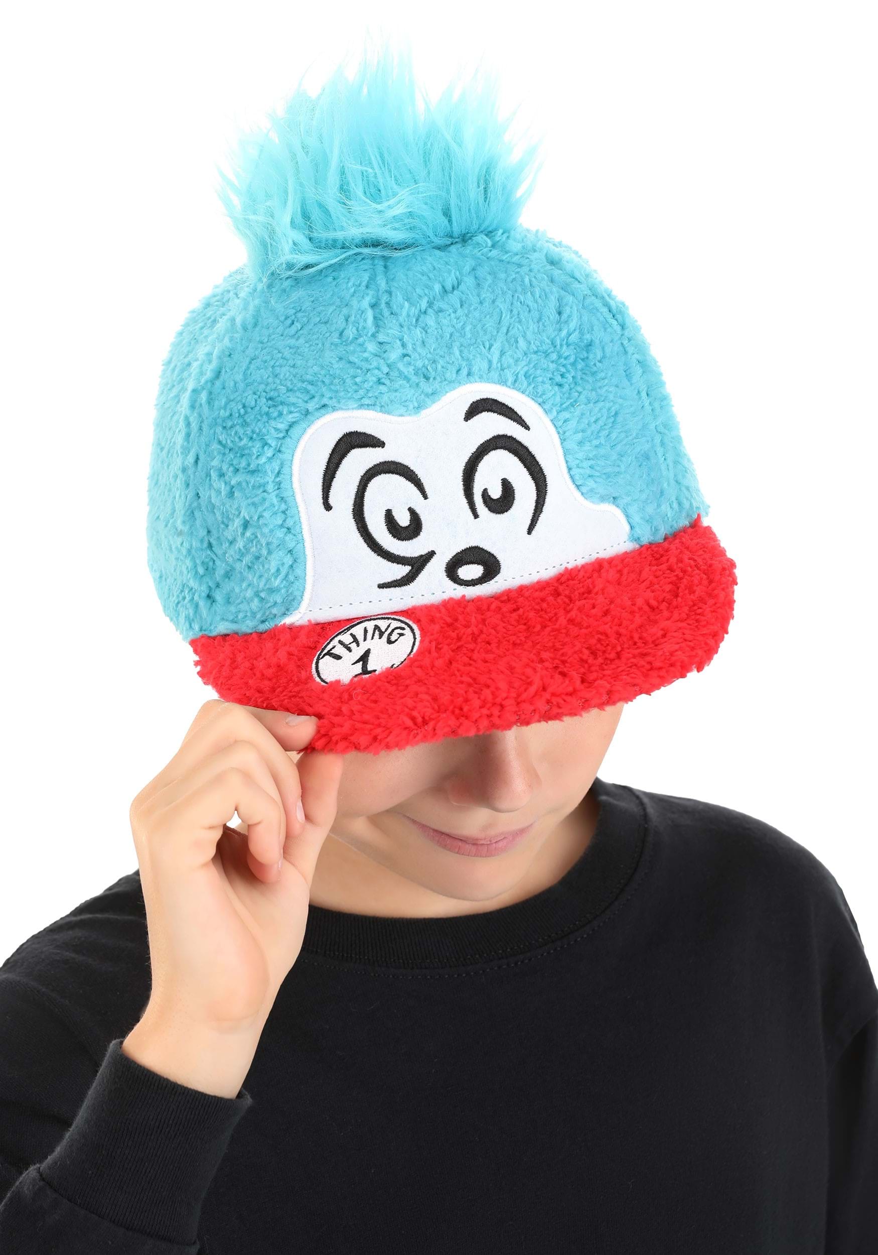Dr. Seuss Thing 1 Fuzzy Hat