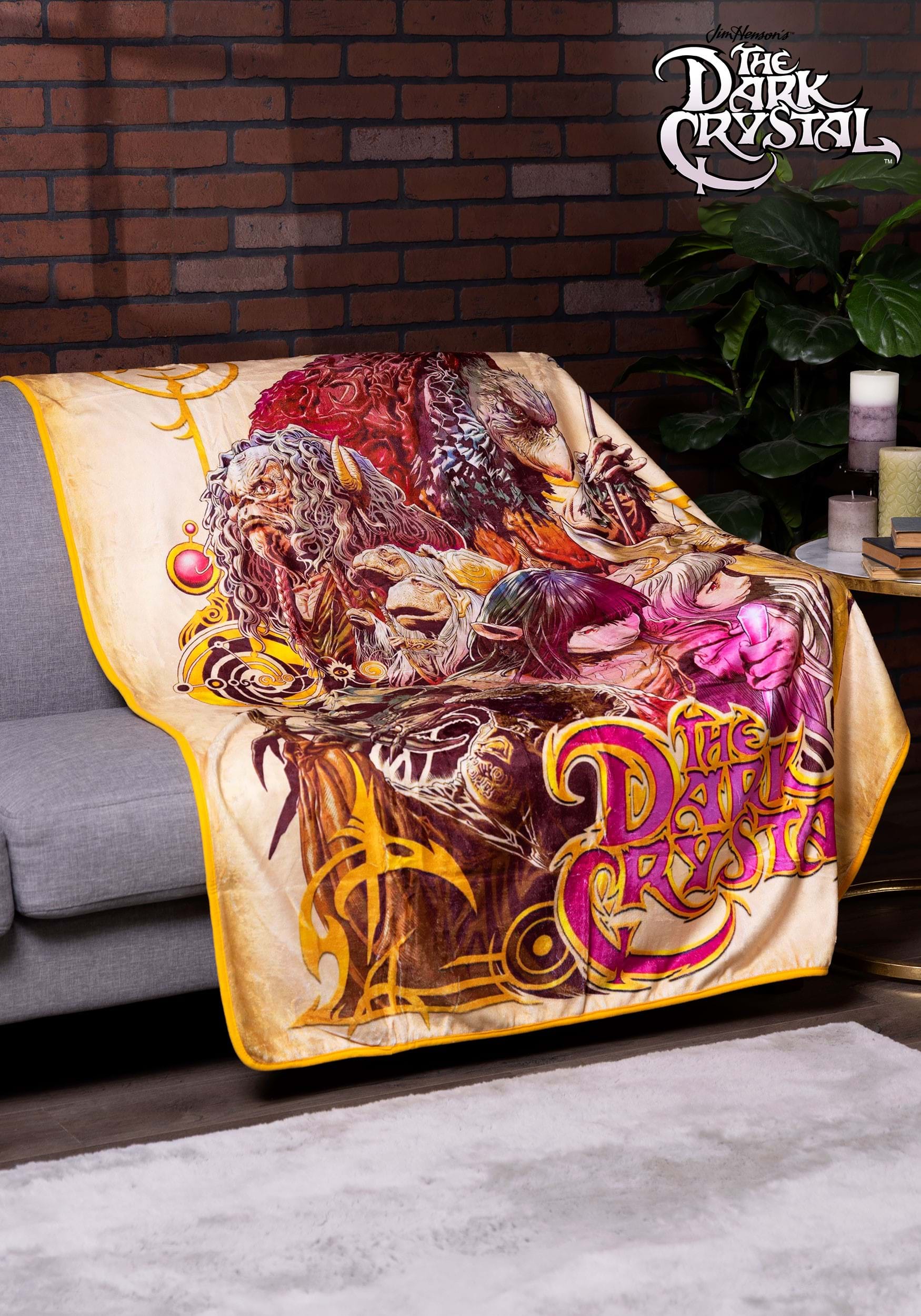 Dark Crystal 60x48 Comfy Throw Blanket