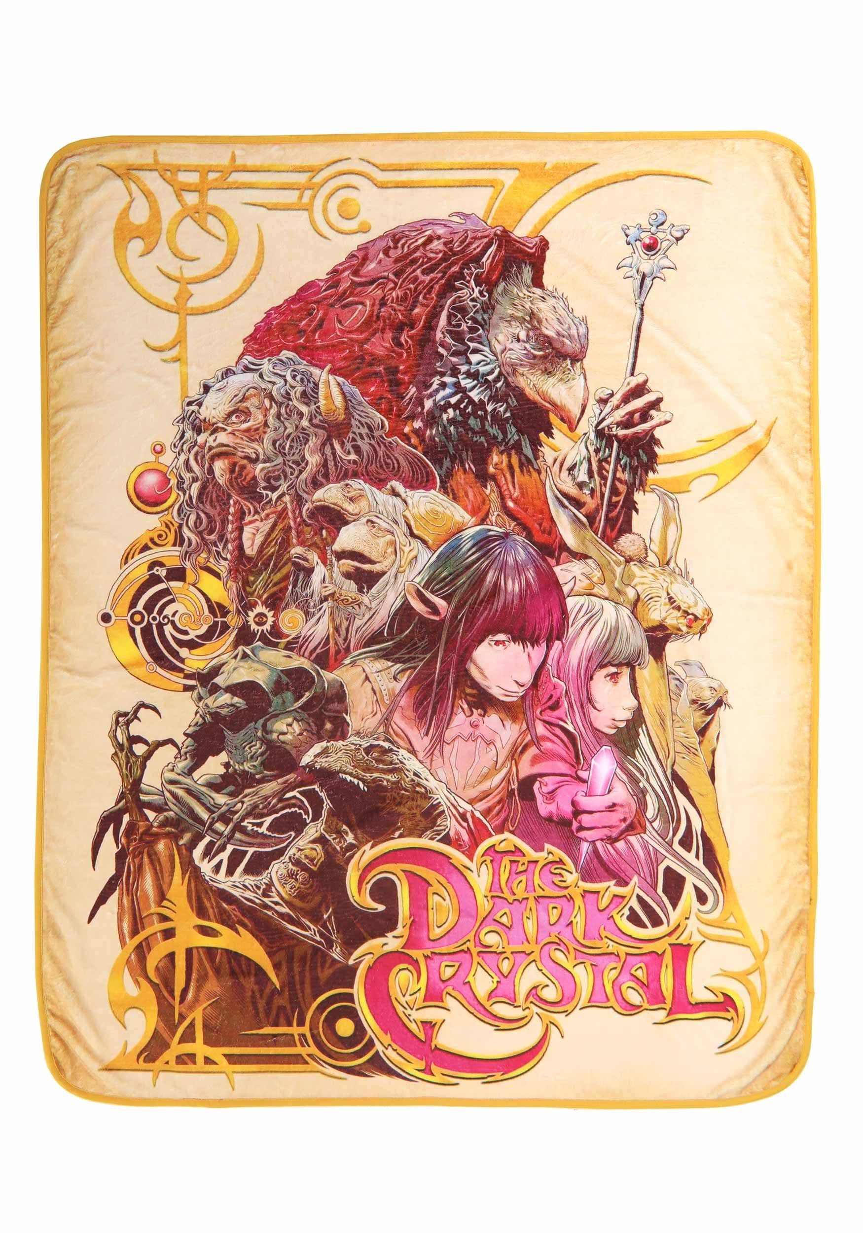 Dark Crystal 60x48 Comfy Throw Blanket