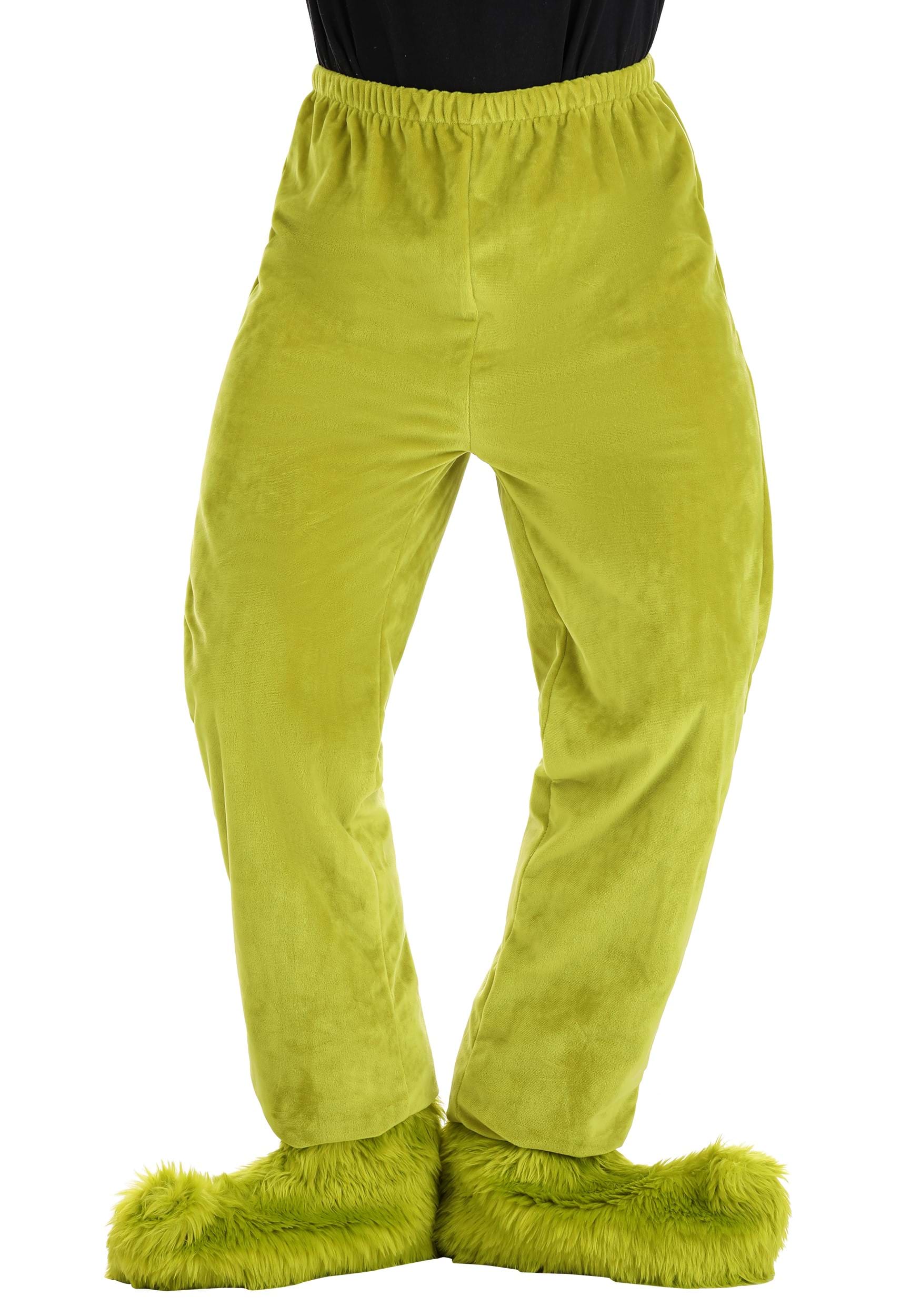 Adult Dr. Seuss Grinch Velboa Pants