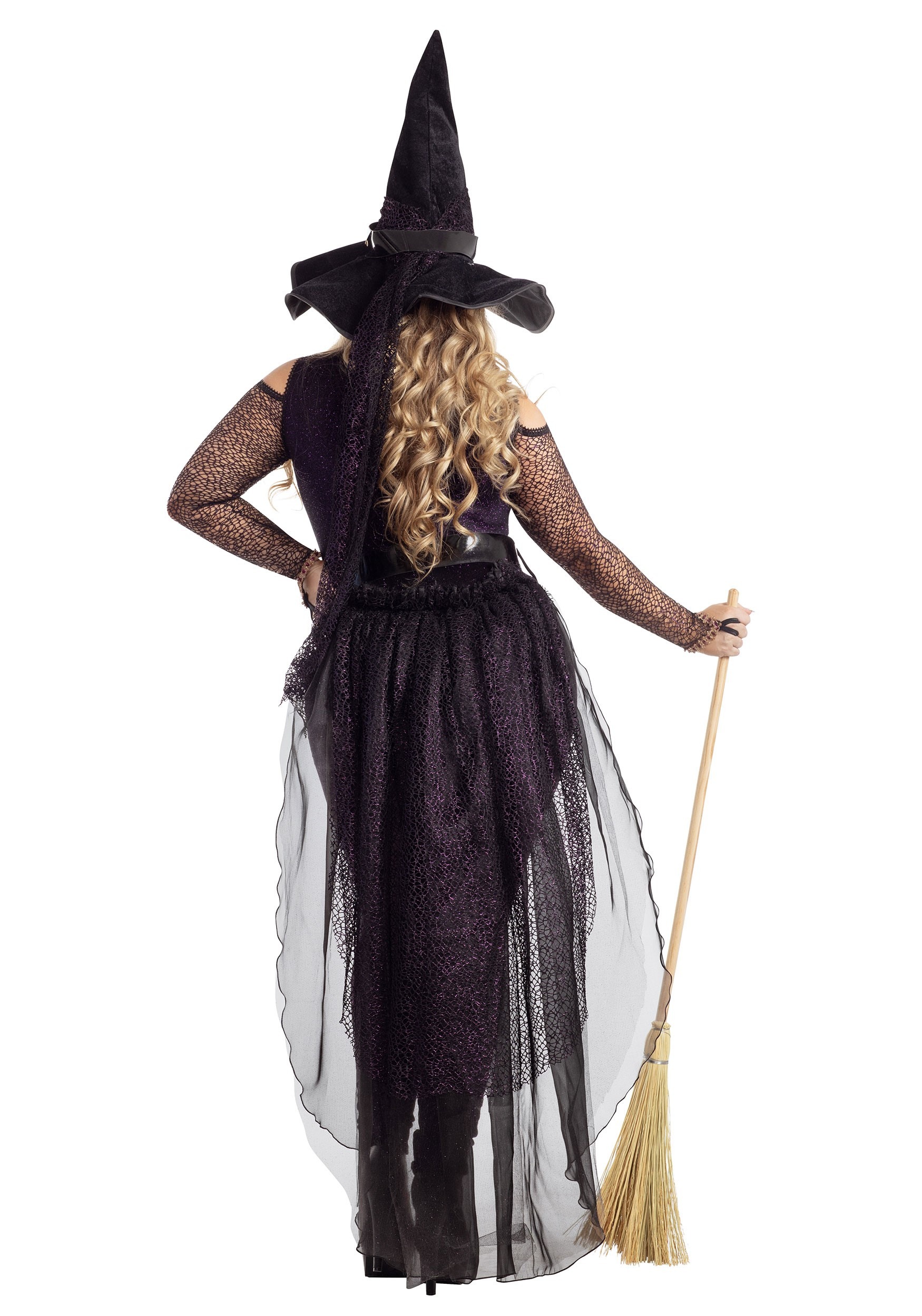Plus Size Midnight Violet Witch Women's Costume