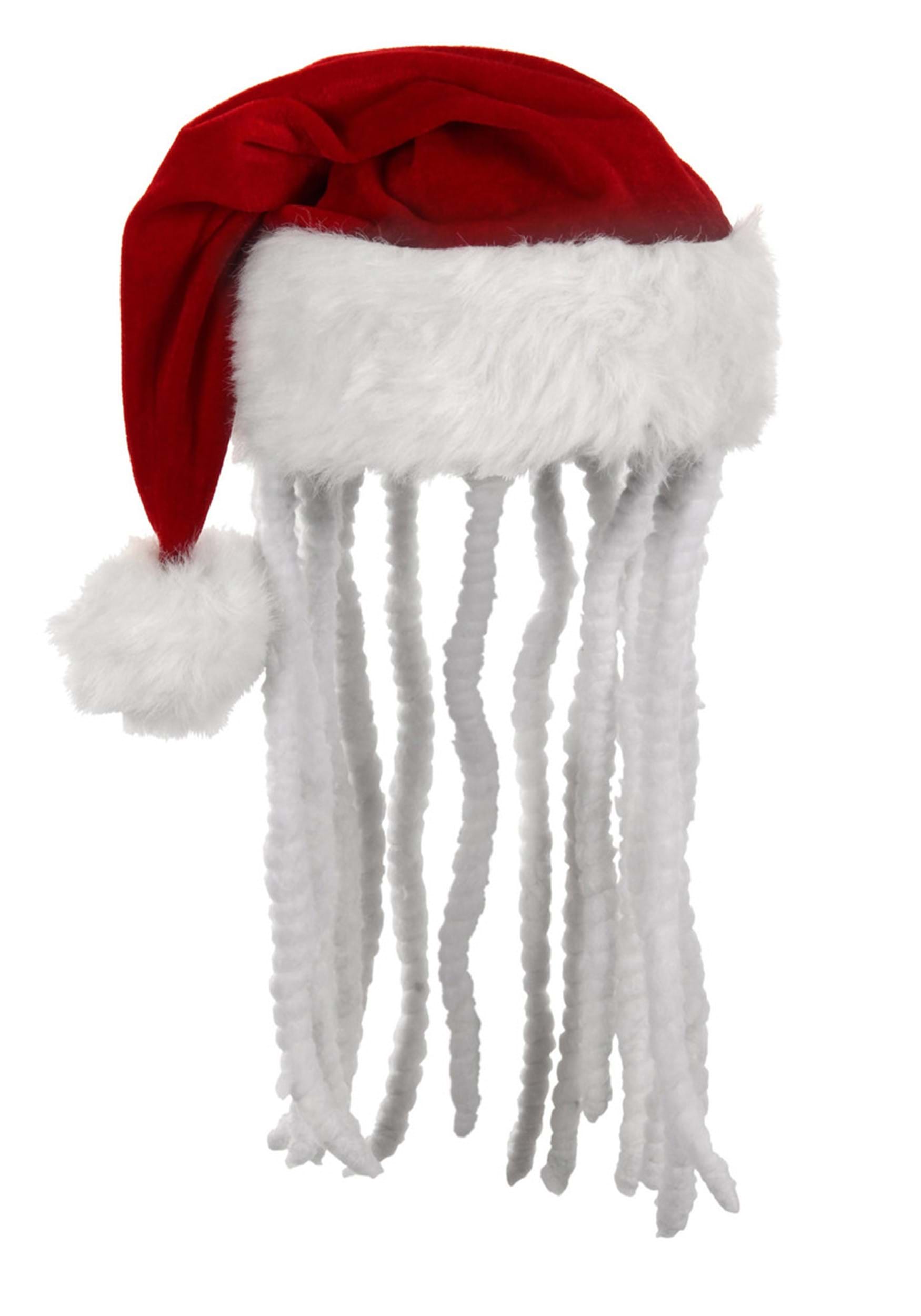 Dread Santa Plush Adult Hat 5 Dread Santa Plush Adult Hat