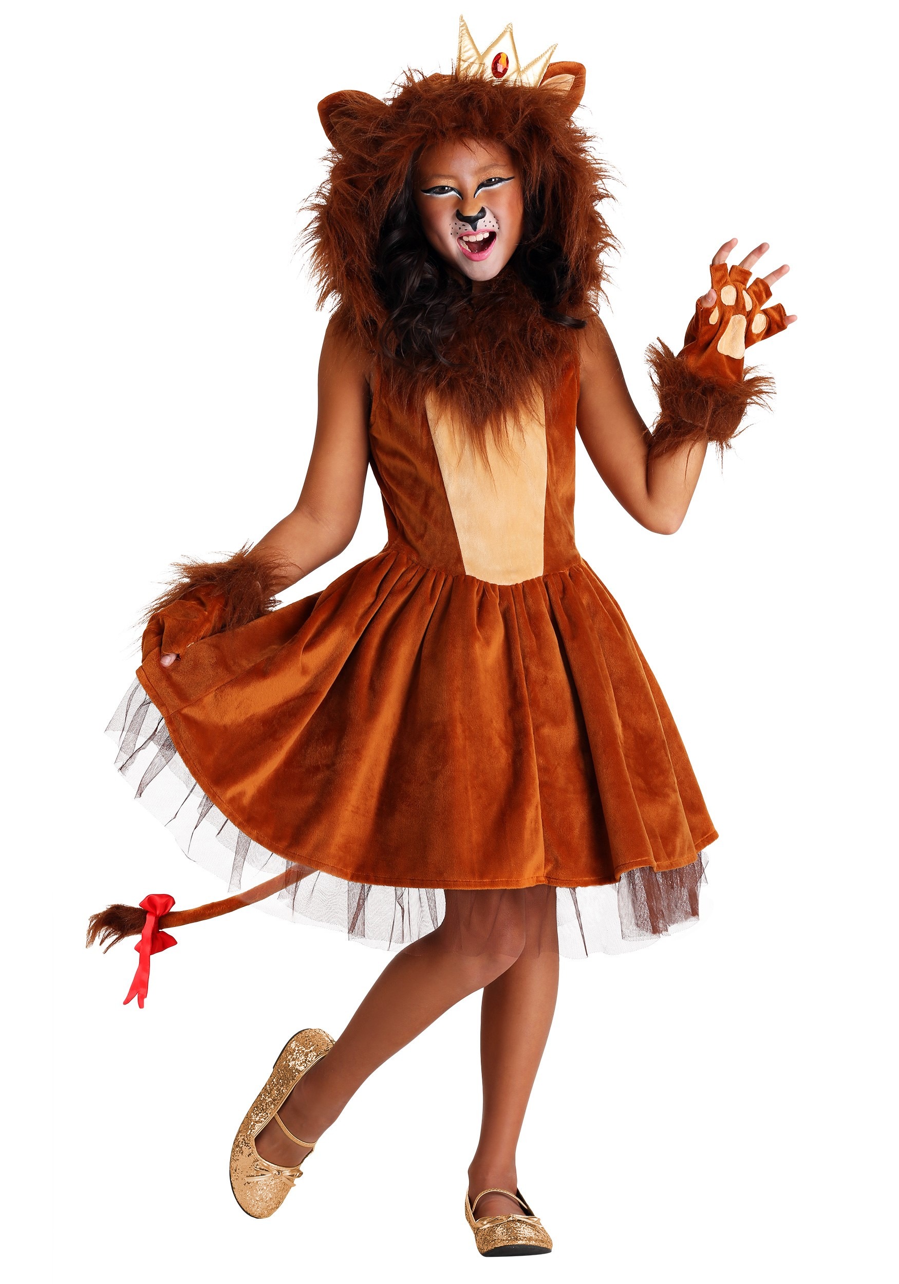 A-ROAR-able Girl's Lion Costume