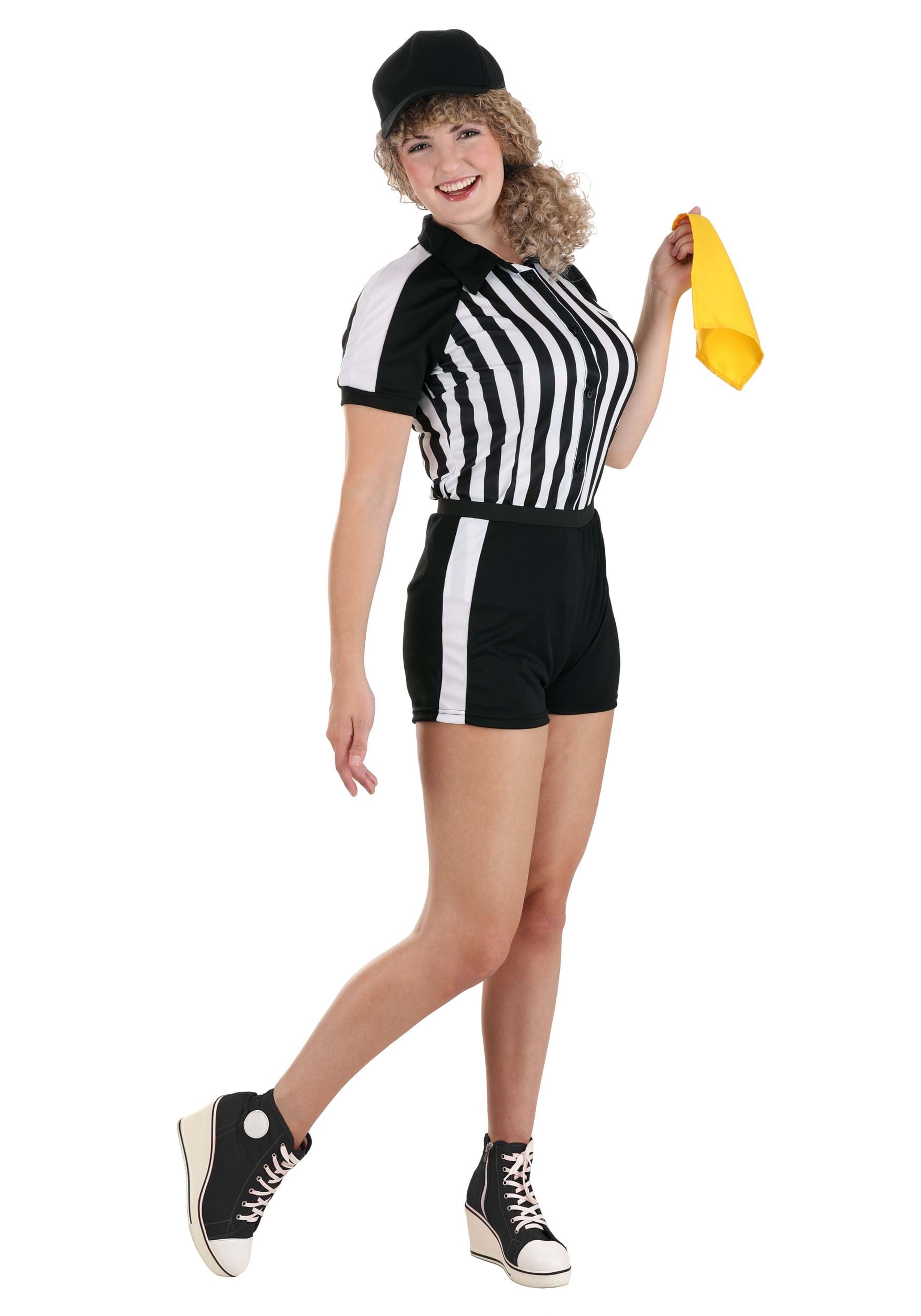 Racy Referee Costume for Women