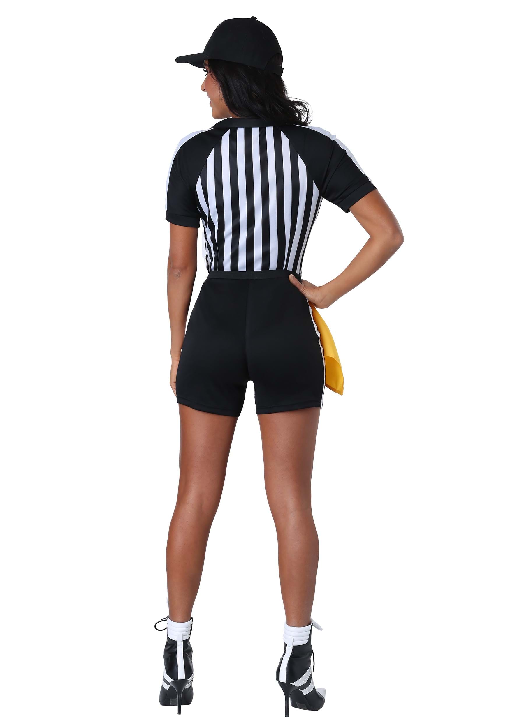 Racy Referee Costume for Women