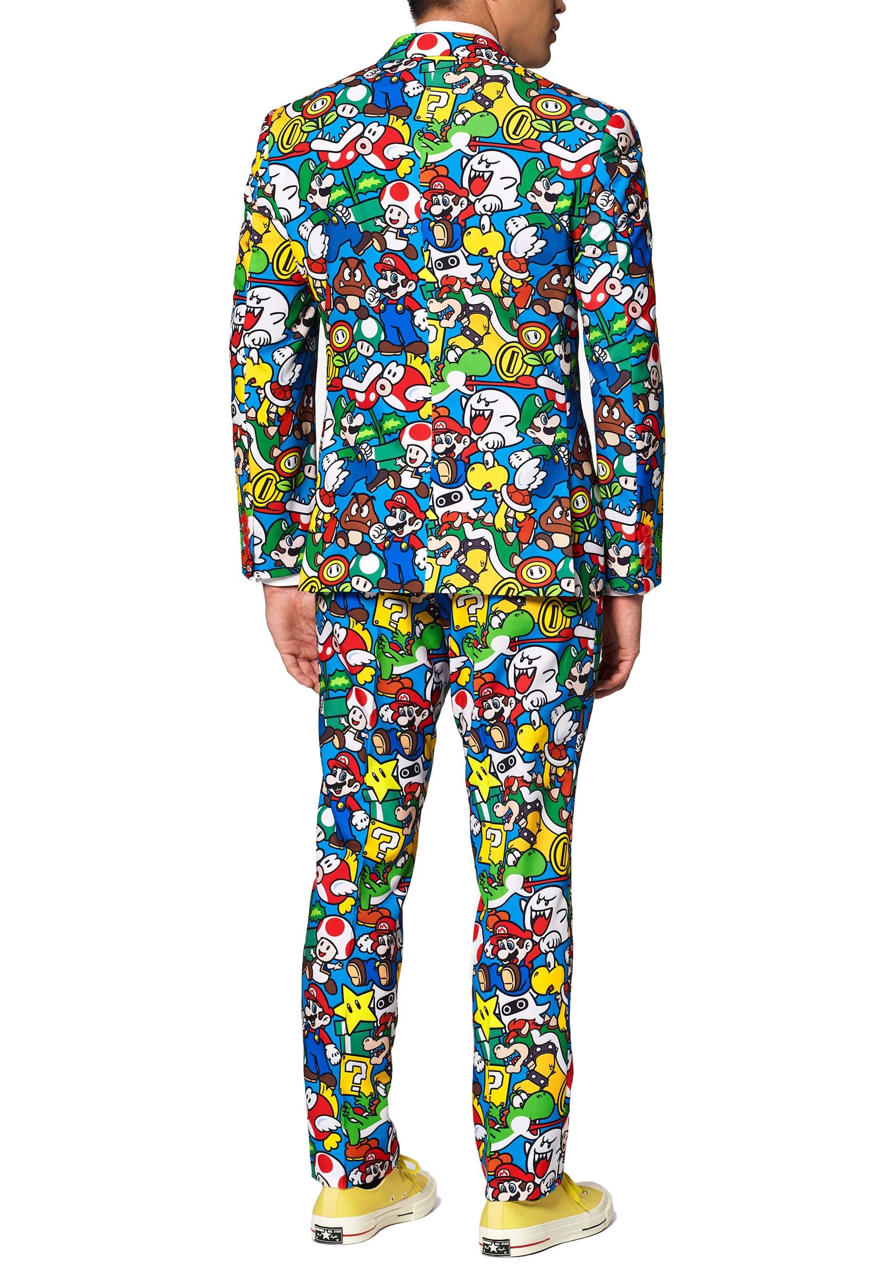 Opposuit Men's Super Mario Suit