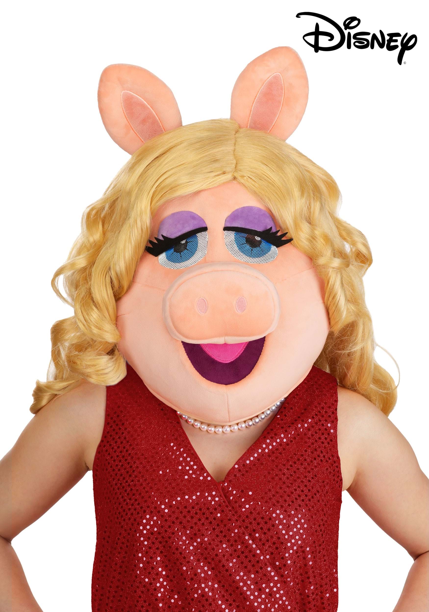 Adult Disney Muppets Miss Piggy Costume Mask