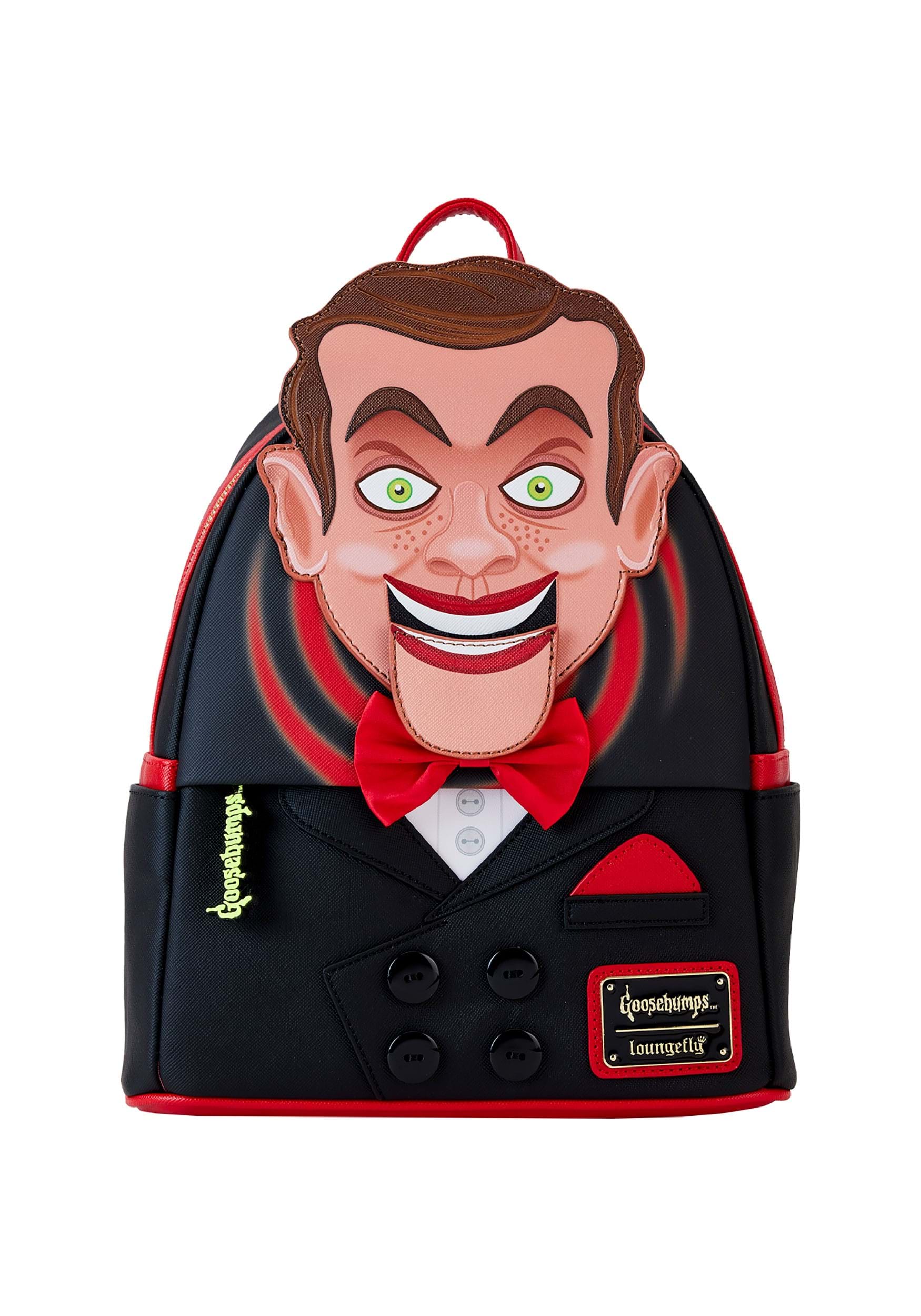 Loungefly Goosebumps Slappy Cosplay Mini Backpack 2 Loungefly Goosebumps Slappy Cosplay Mini Backpack
