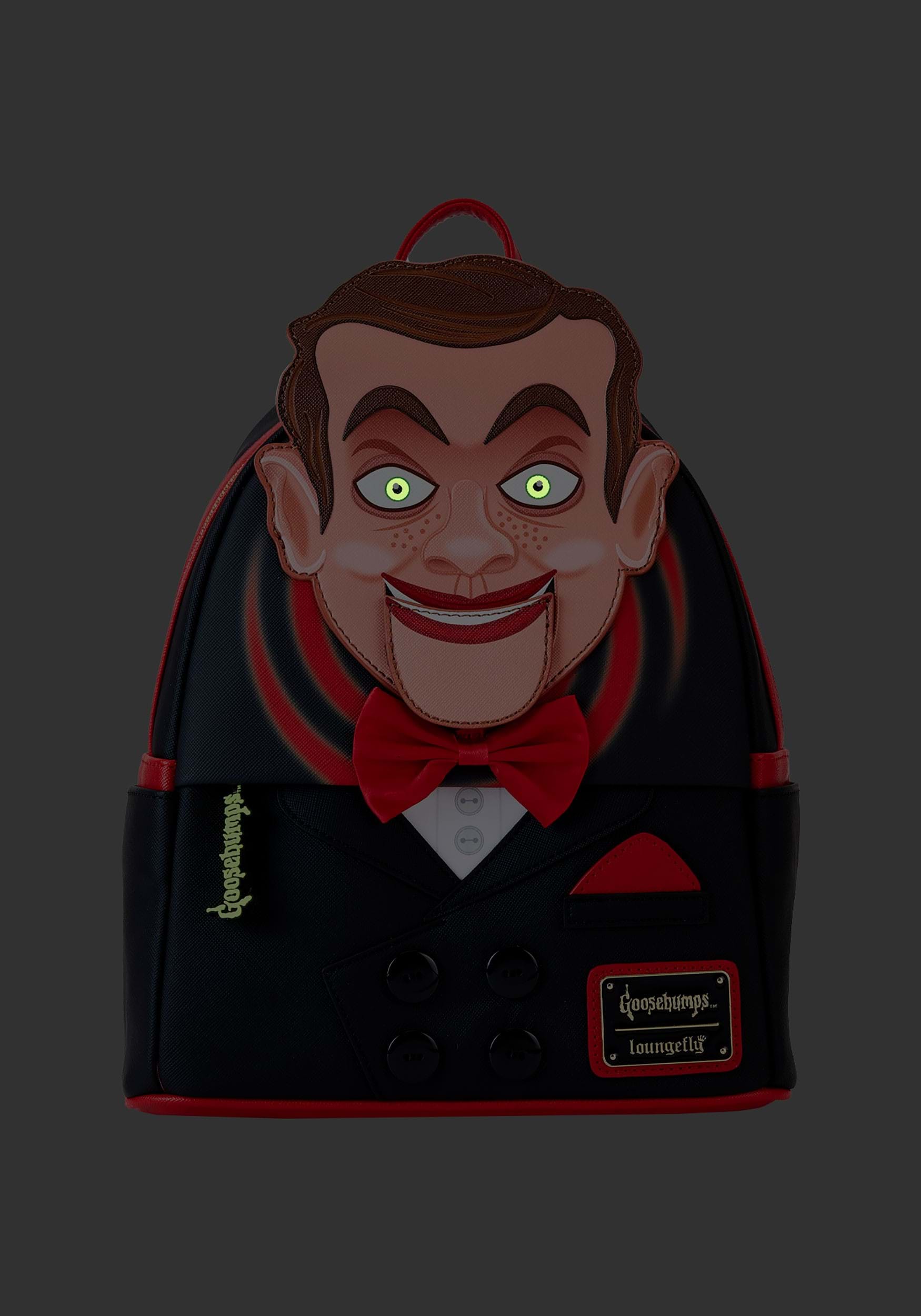 Loungefly Goosebumps Slappy Cosplay Mini Backpack 3 Loungefly Goosebumps Slappy Cosplay Mini Backpack