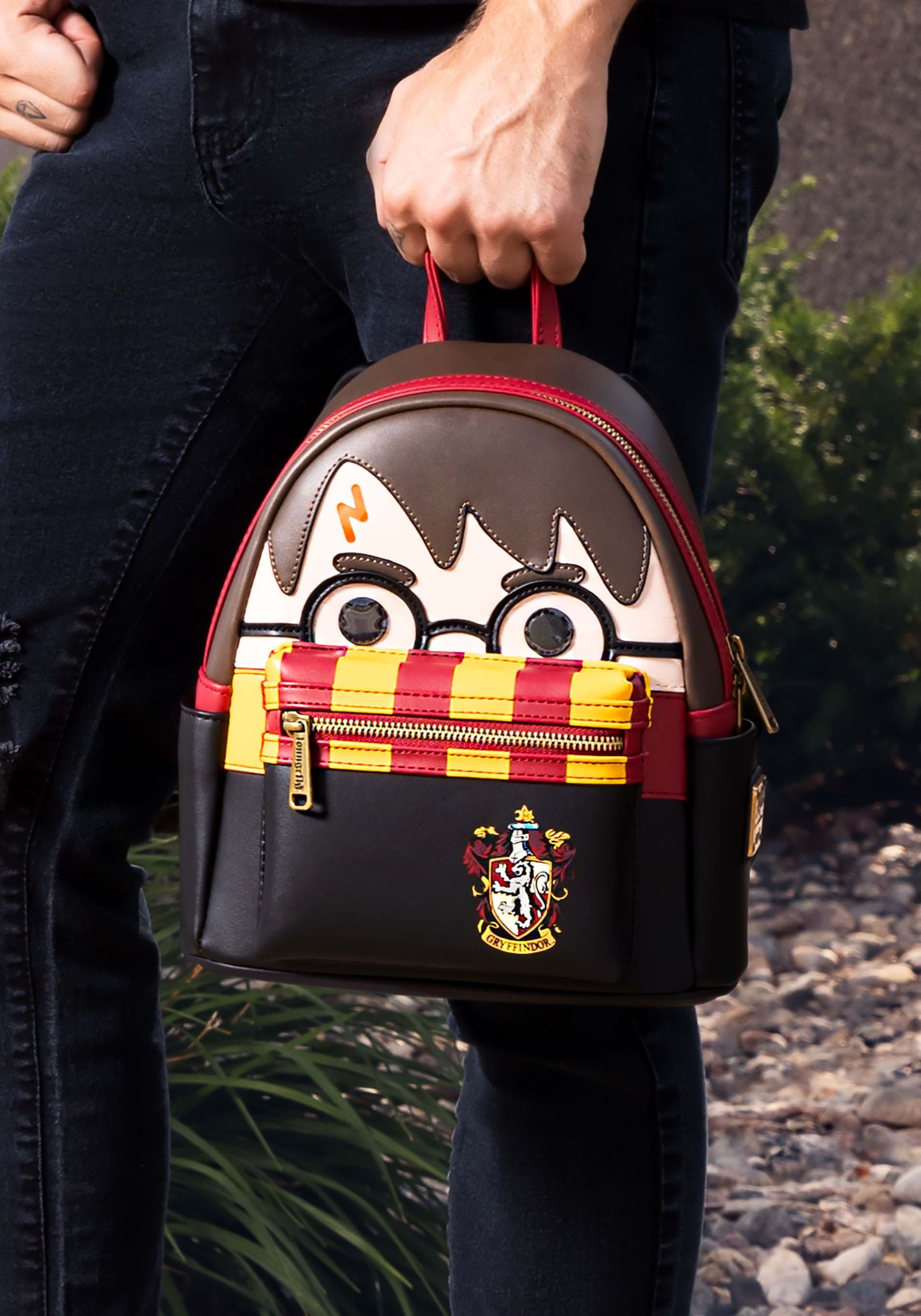 Harry Potter Face Mini Backpack from Loungefly