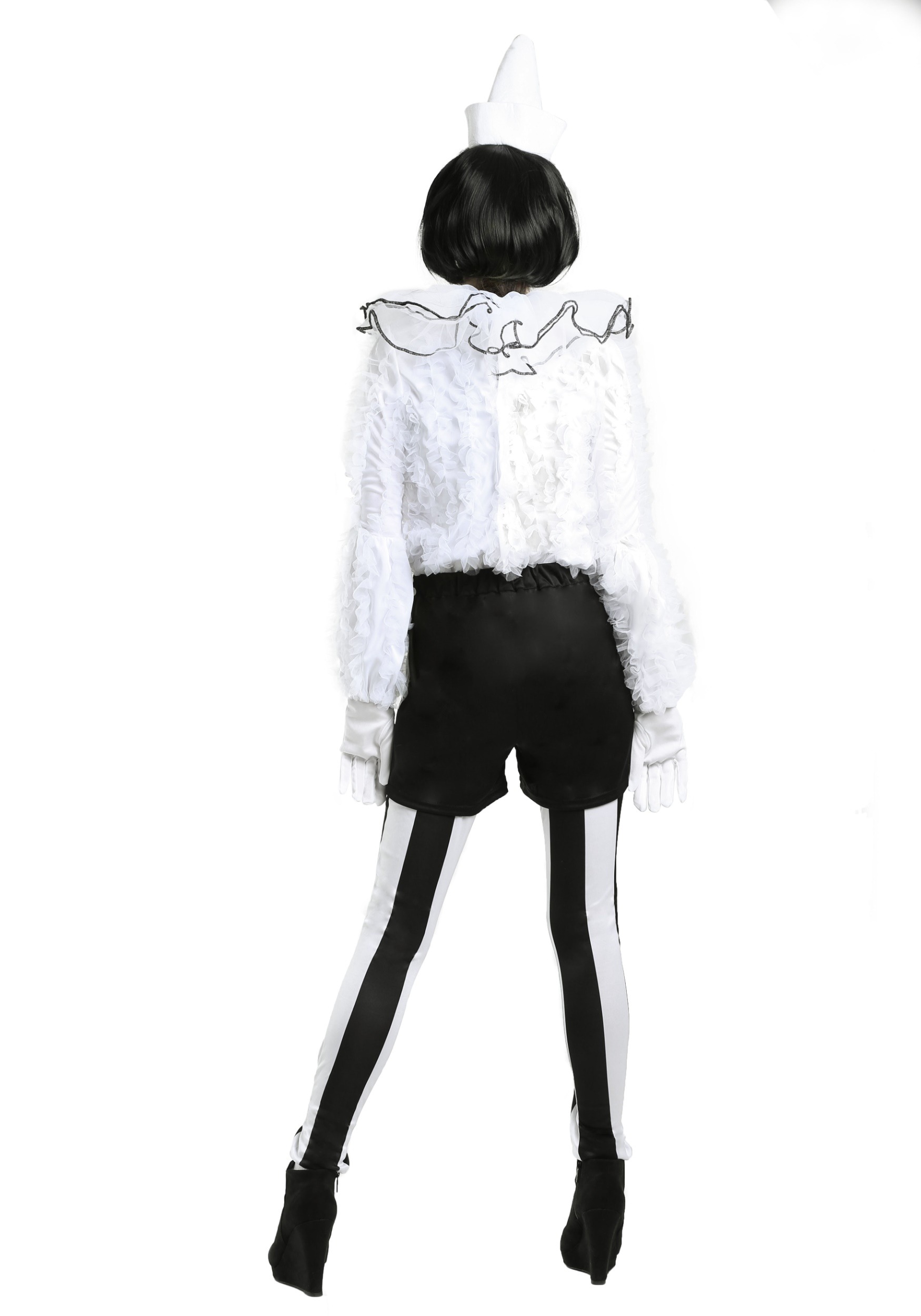 Women's Vintage Pierrot Clown Costume