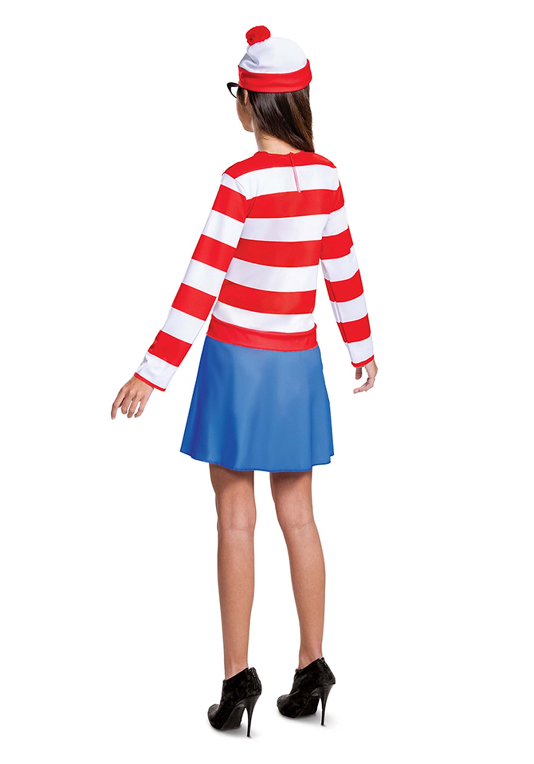 Where's Waldo Classic Wenda Adult Costume