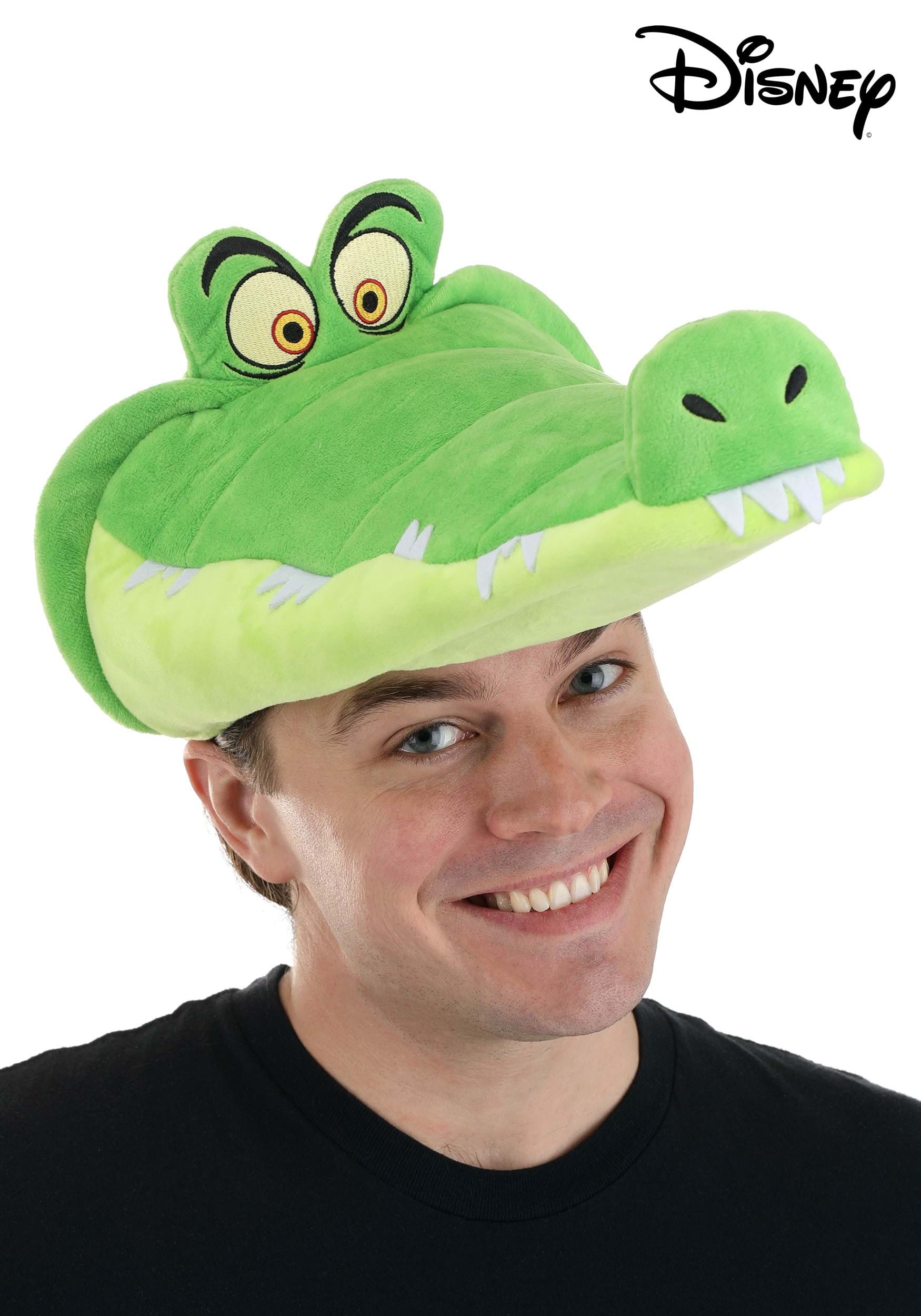 Disney Peter Pan Tick-Tock Velour Costume Plush Hat