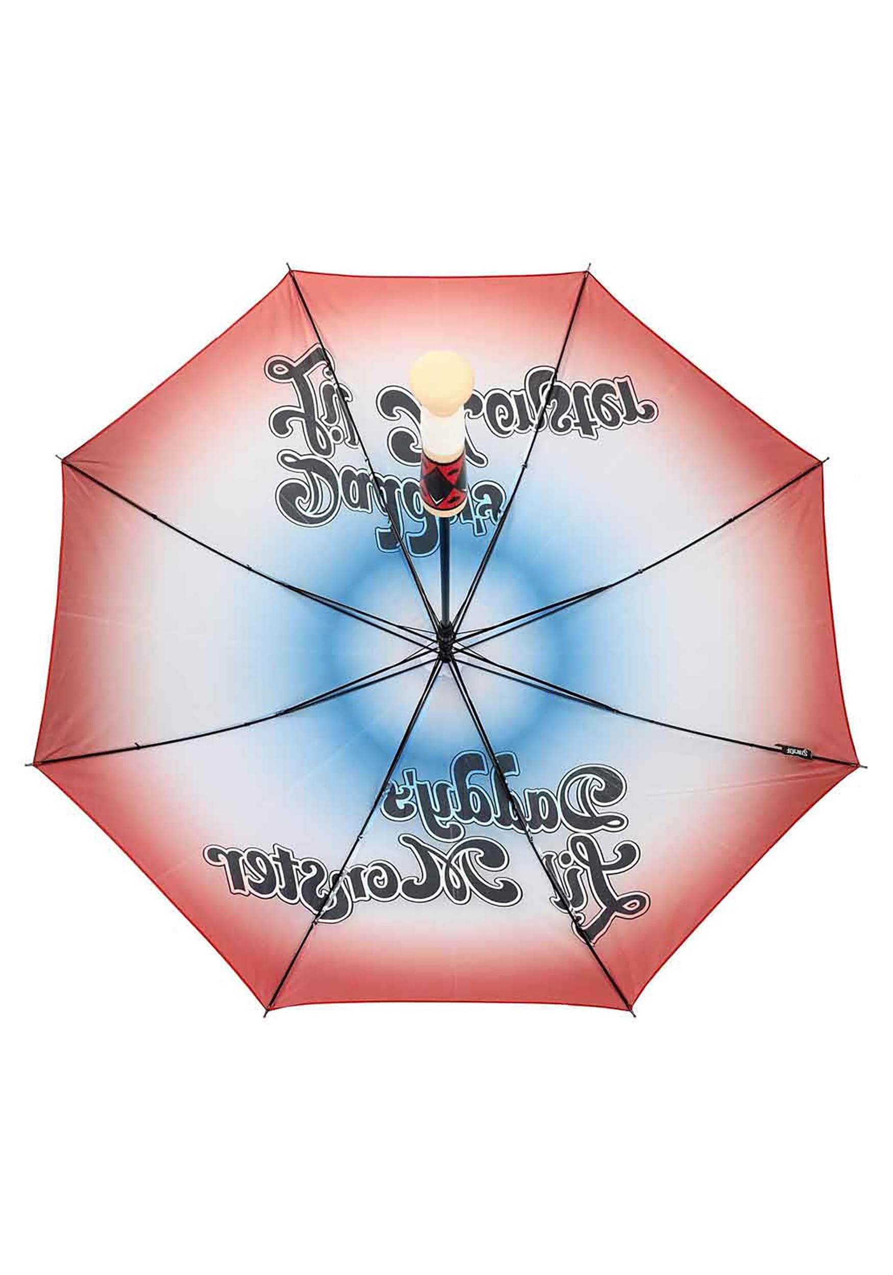 DC Comics Suicide Squad Harley Quinn Baseball Bat Handle Umbrella