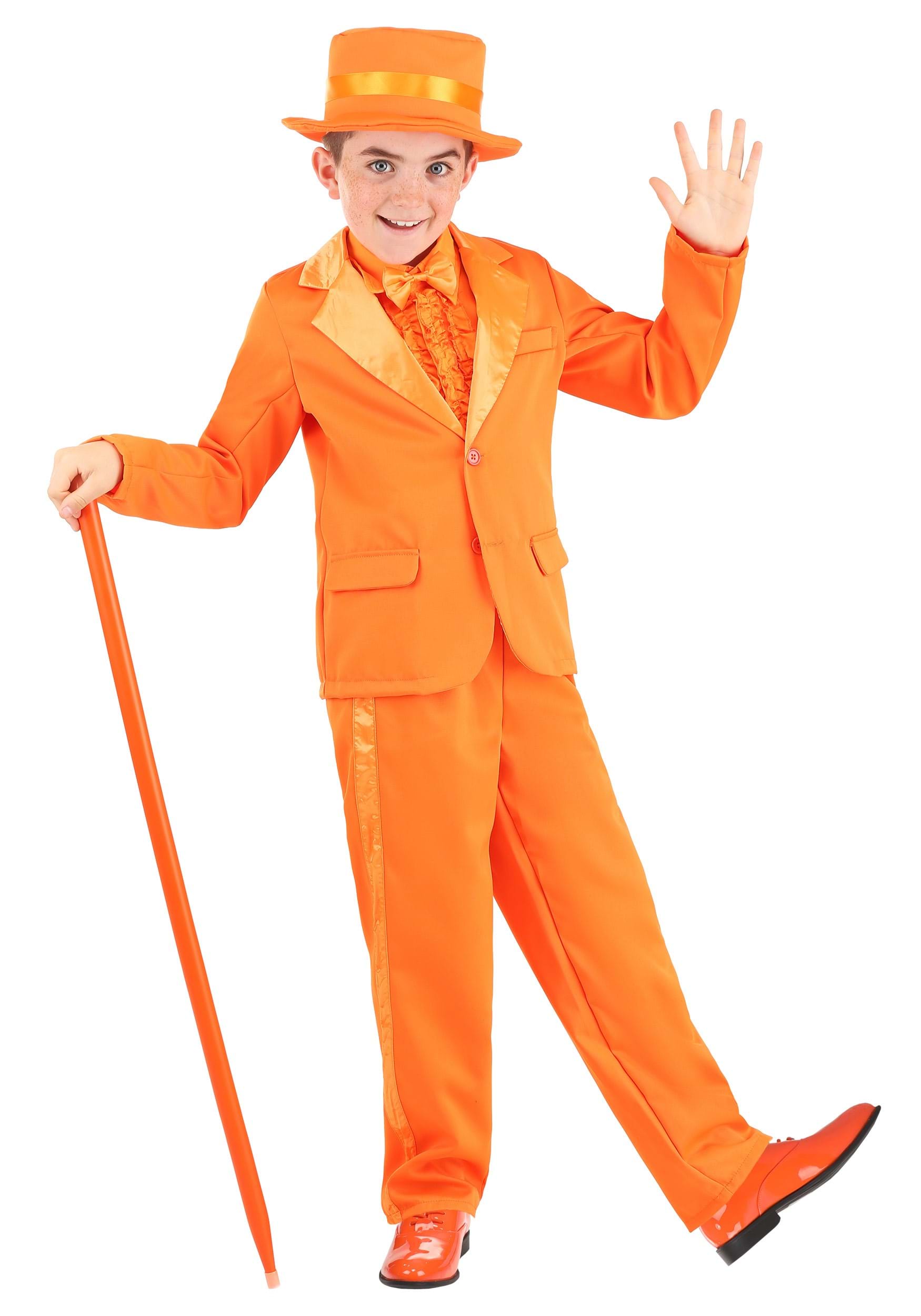 Orange Tuxedo for Kids
