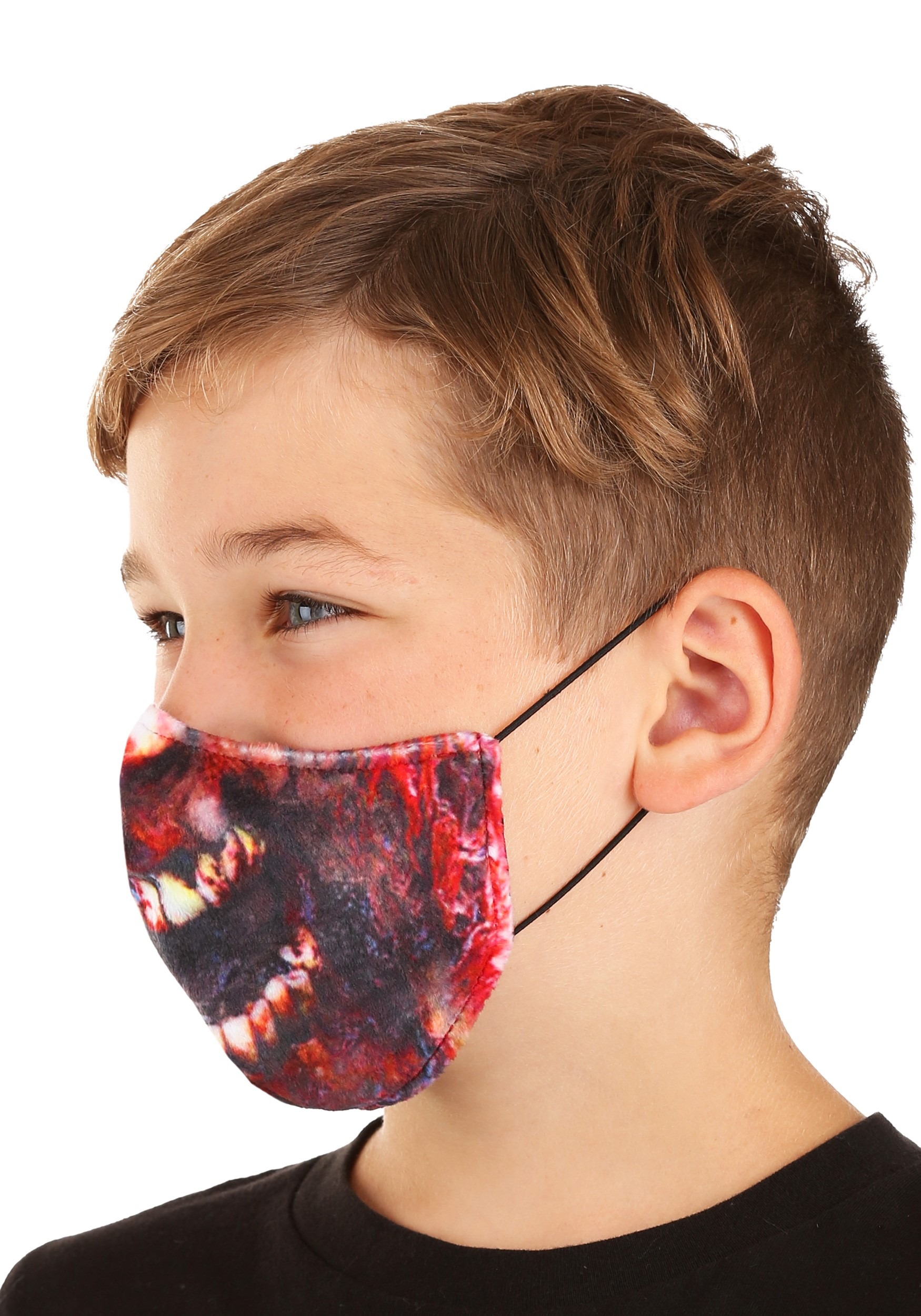 Kids Zombie Sublimated Face Mask