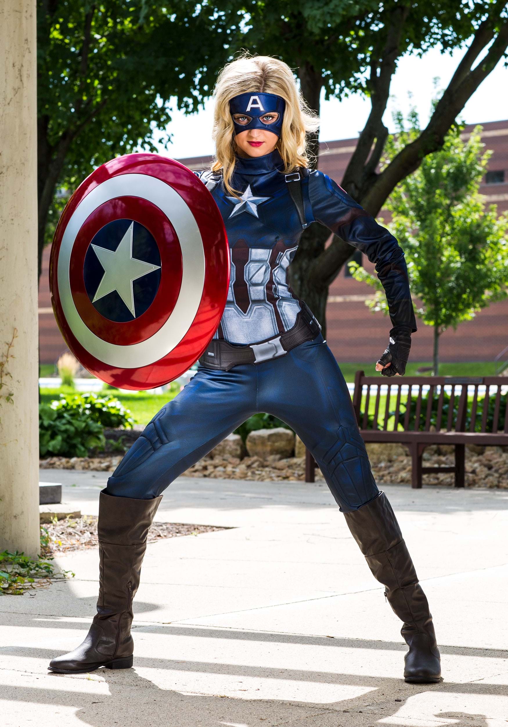 Womens Captain America Costume