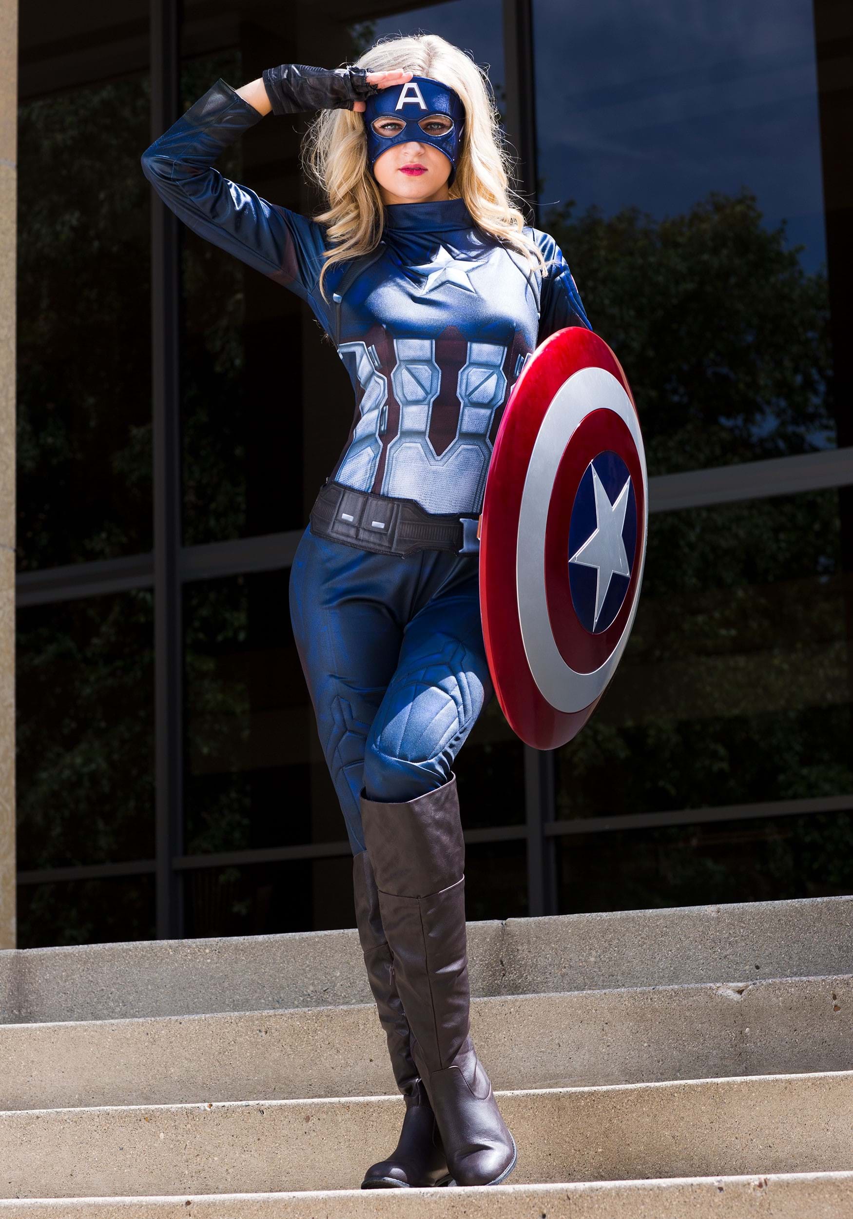 Womens Captain America Costume