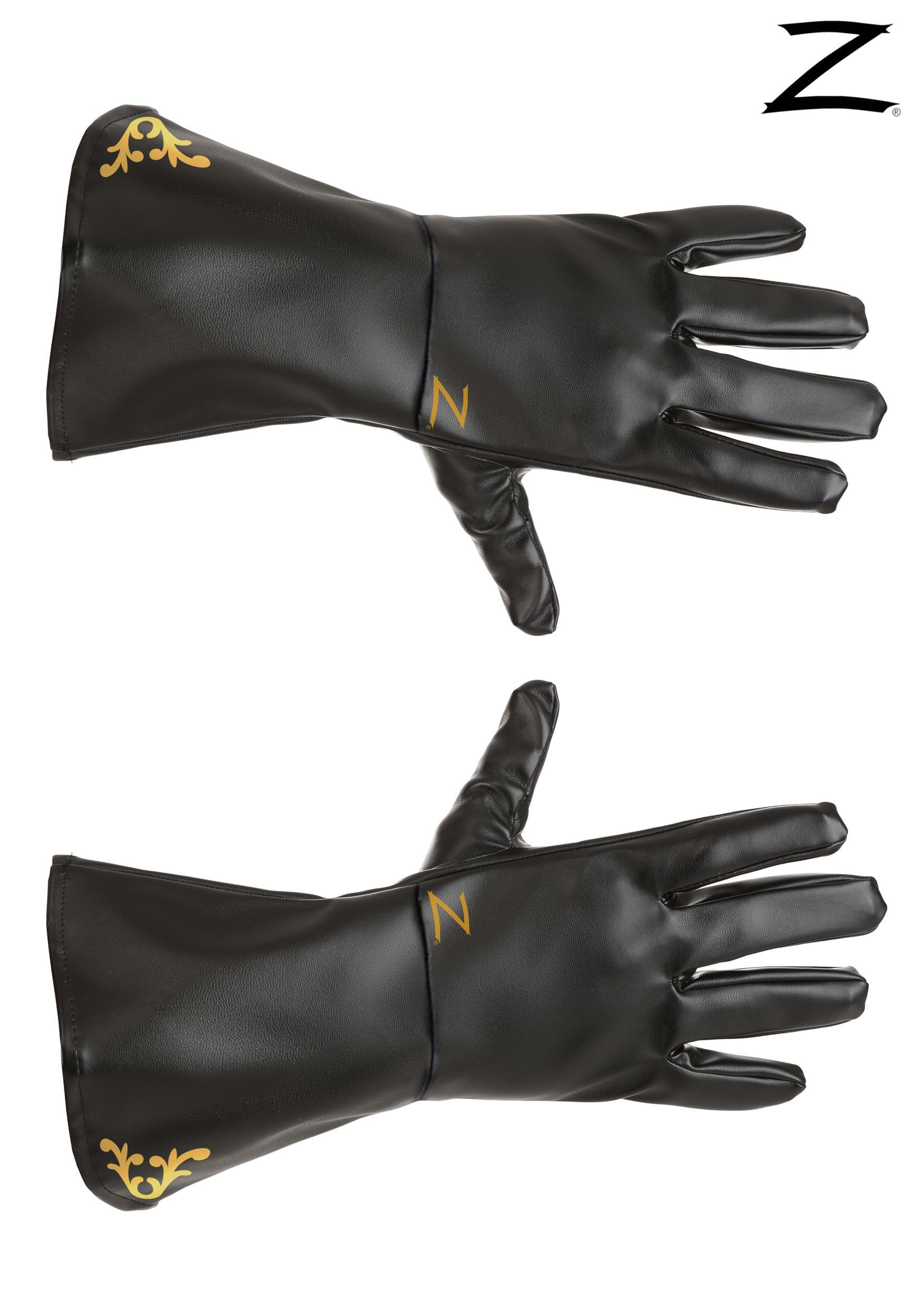 Deluxe Zorro Costume Adult Gloves