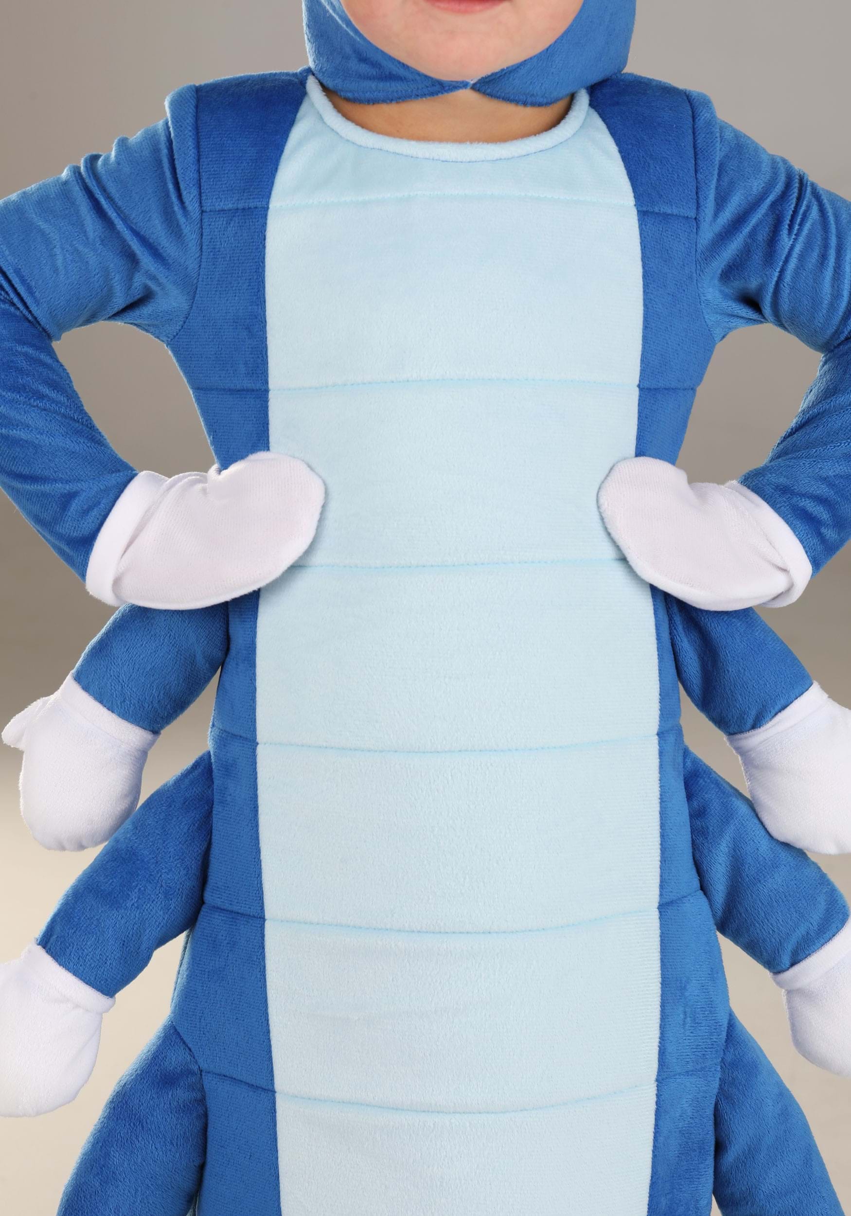 Blue Caterpillar Toddler Costume 4 Blue Caterpillar Toddler Costume
