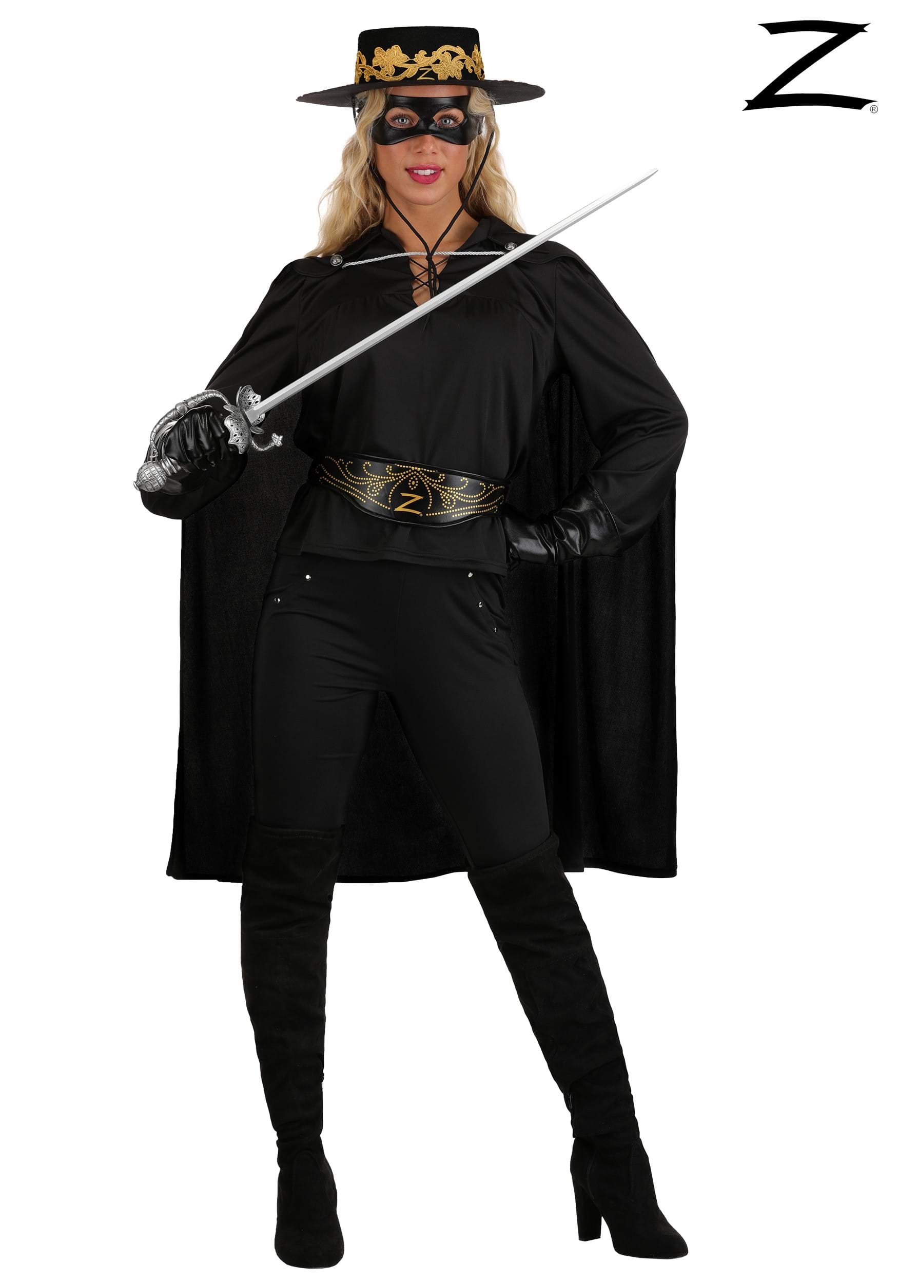 Lady Zorro Women's Costume