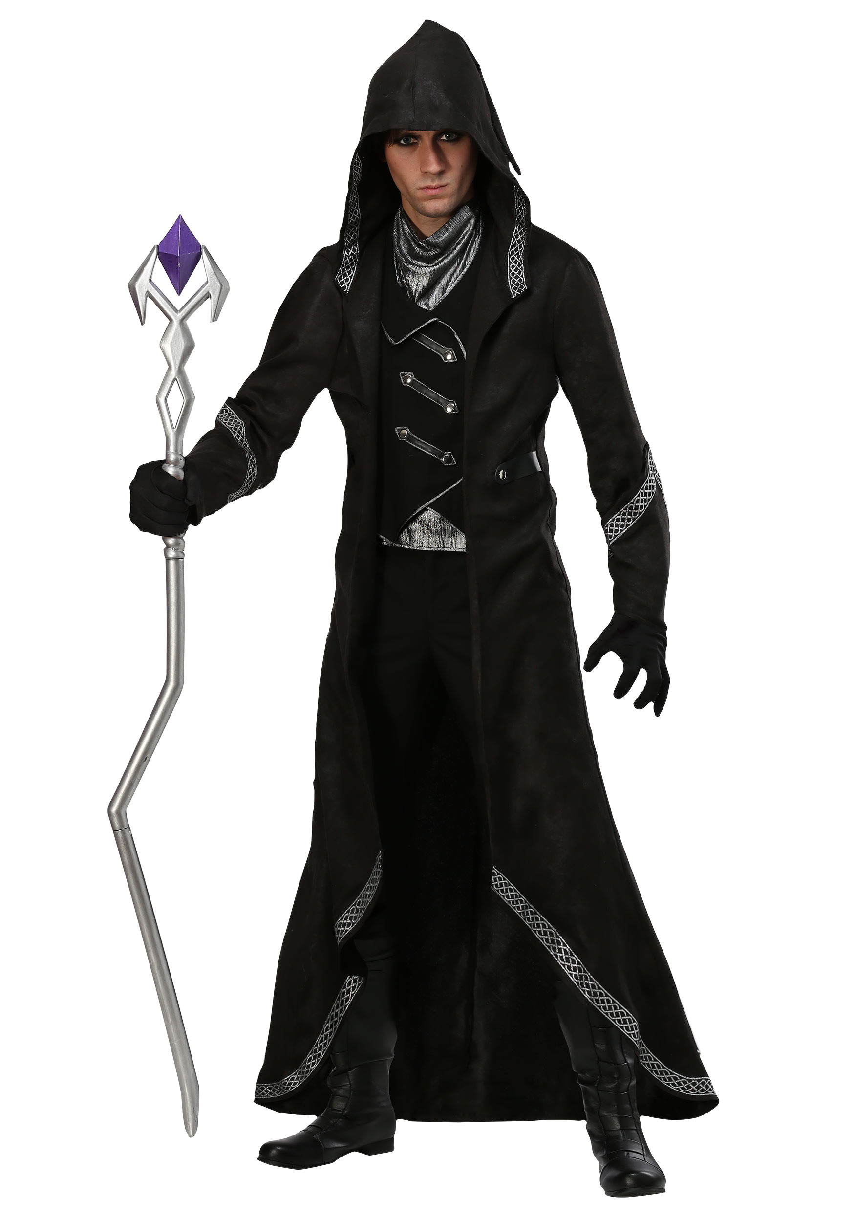 Plus Size Modern Warlock Costume for Men