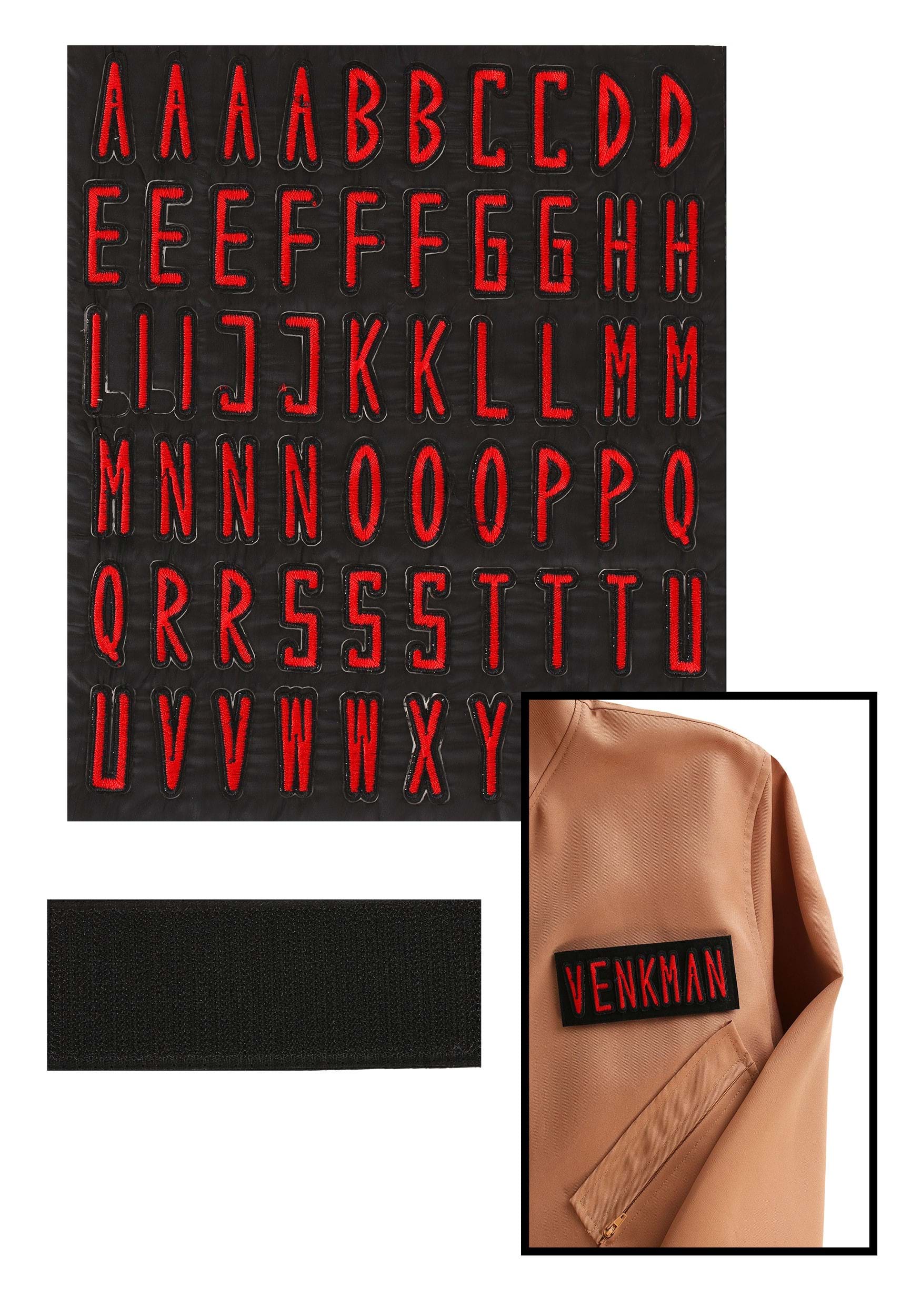 Ghostbusters Name Badge Costume Accessory Kit