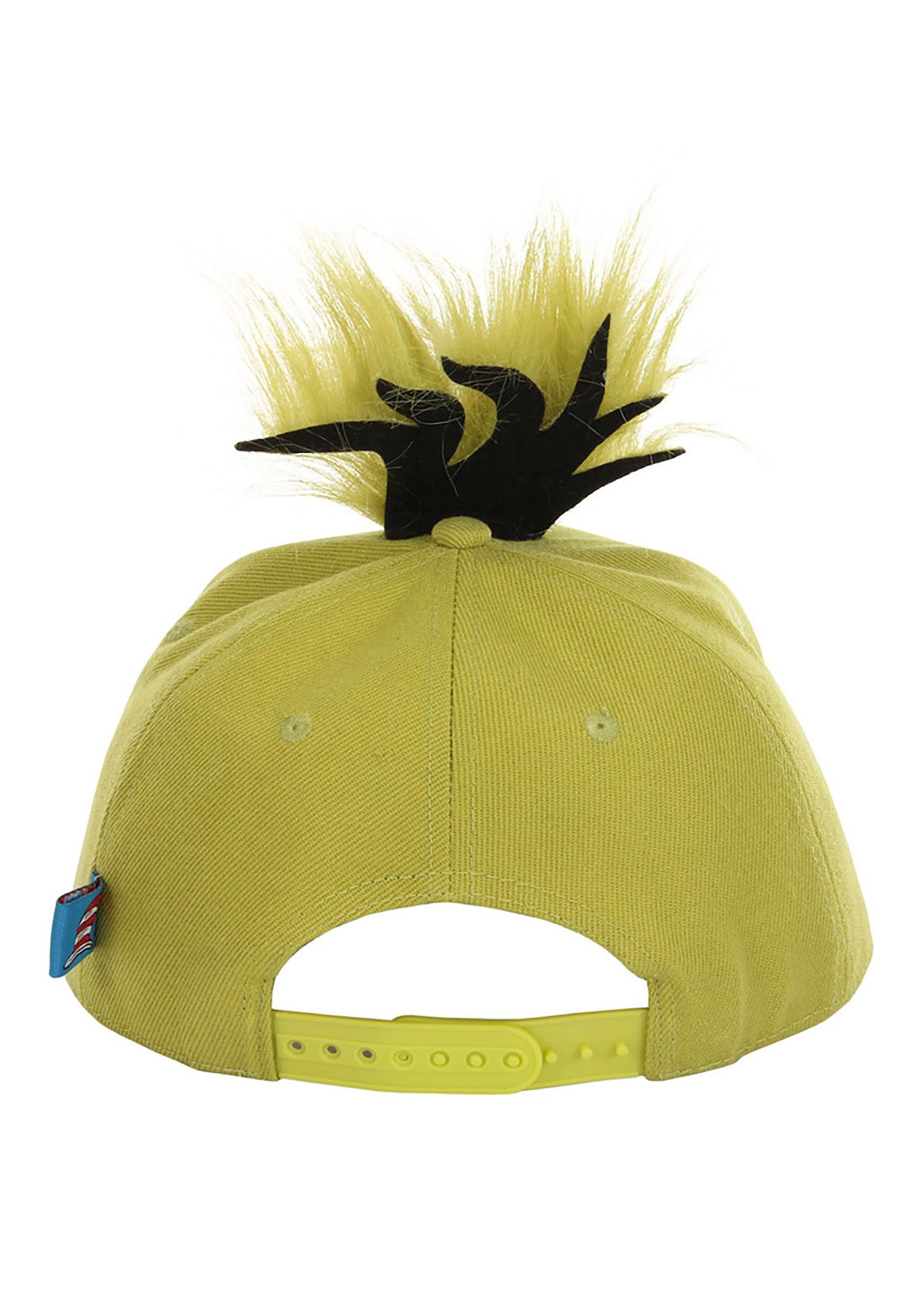 The Grinch Plastic Bricky Blocks Build-On Snapback Hat Kit 4 The Grinch Plastic Bricky Blocks Build-On Snapback Hat Kit