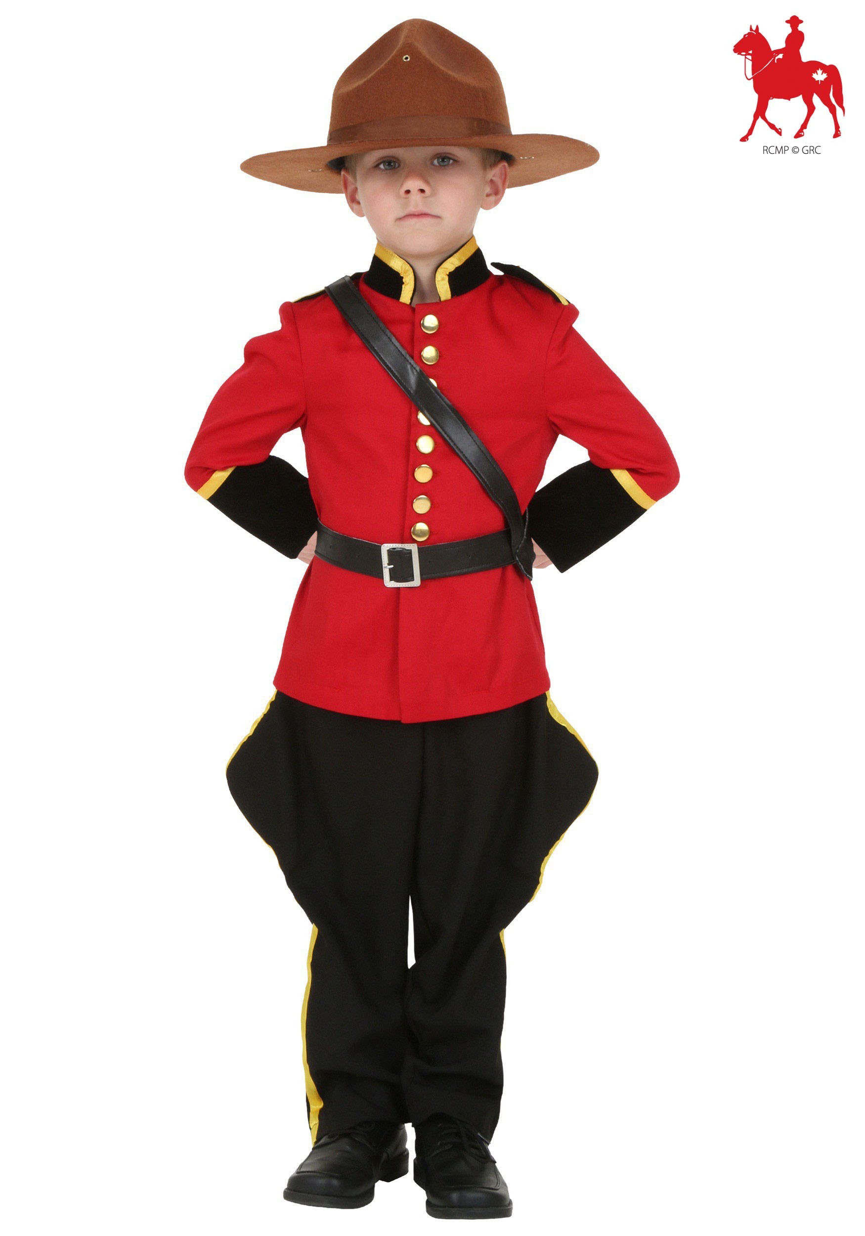 Canadian Mountie Costume for Toddlers