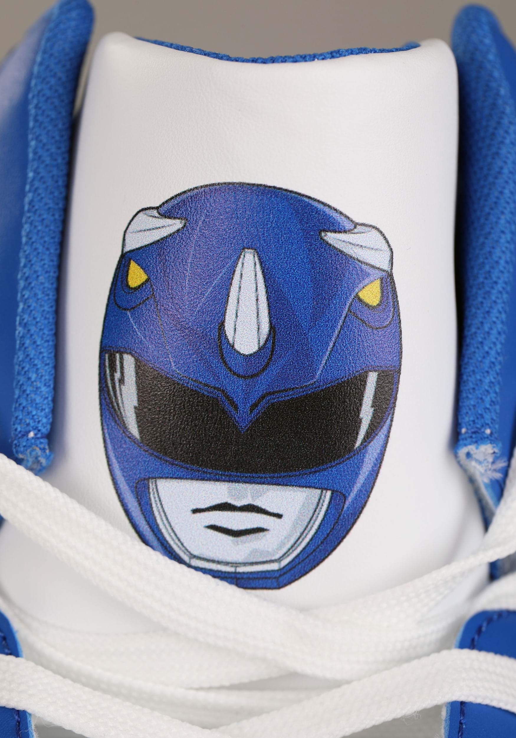 Adult Blue Power Rangers Costume Inspired Sneakers 4 Adult Blue Power Rangers Costume Inspired Sneakers