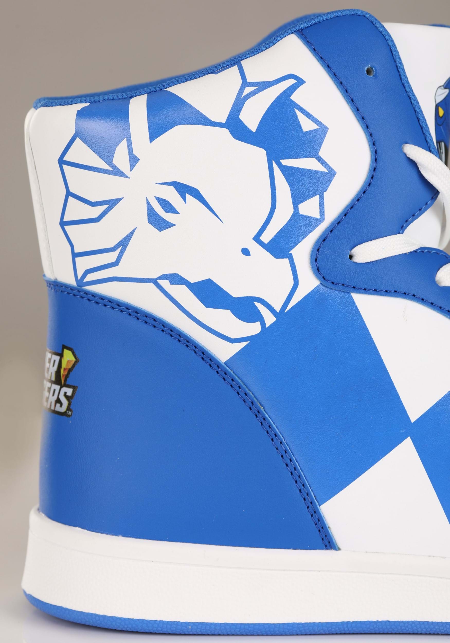 Adult Blue Power Rangers Costume Inspired Sneakers 5 Adult Blue Power Rangers Costume Inspired Sneakers