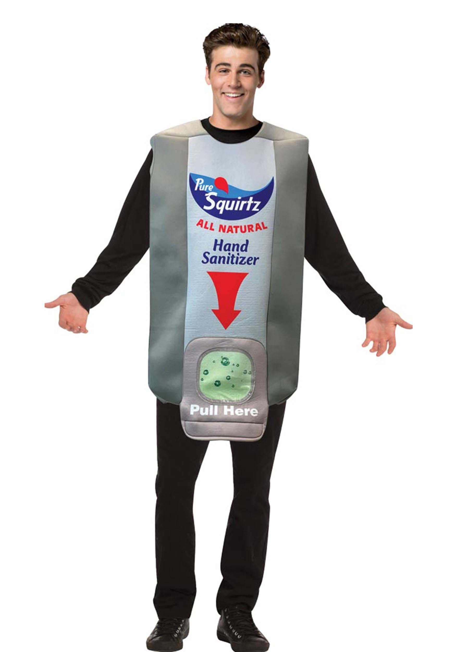 Adult's Hand Sanitizer Wall Dispenser Costume