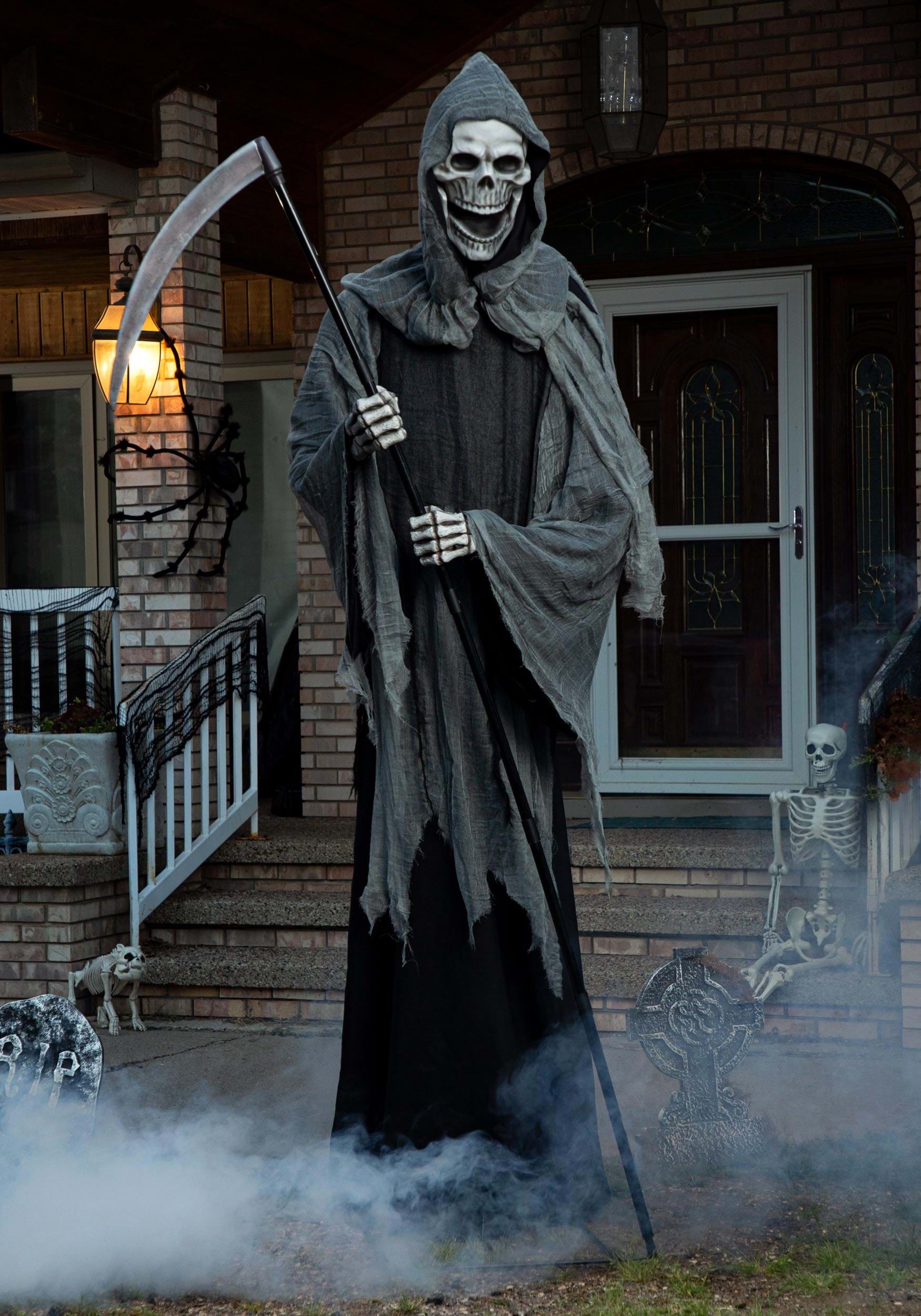 9FT Giant Scythe Reaper Animated Decoration