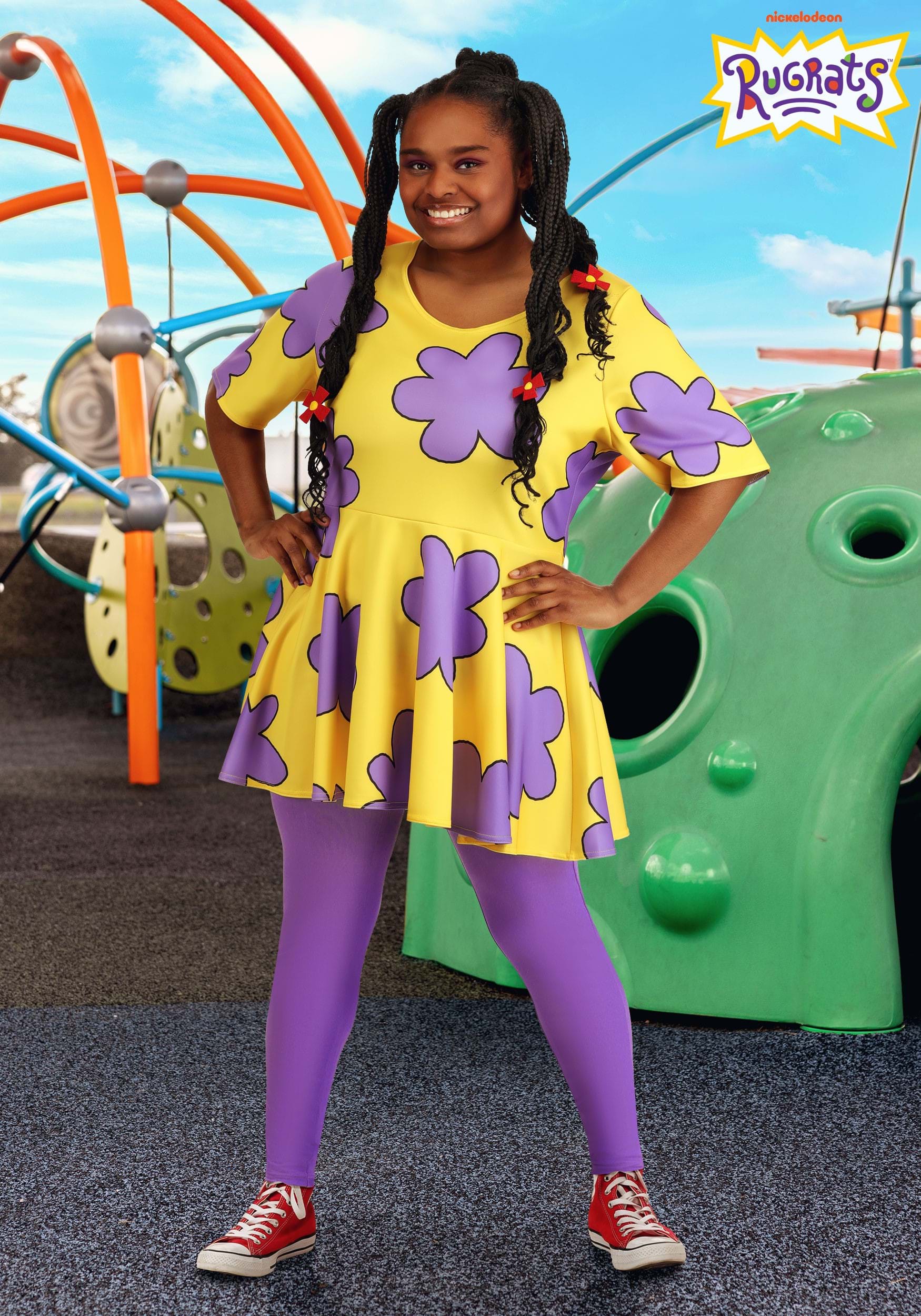 Women's Plus Size Nickelodeon Rugrats Susie Costume