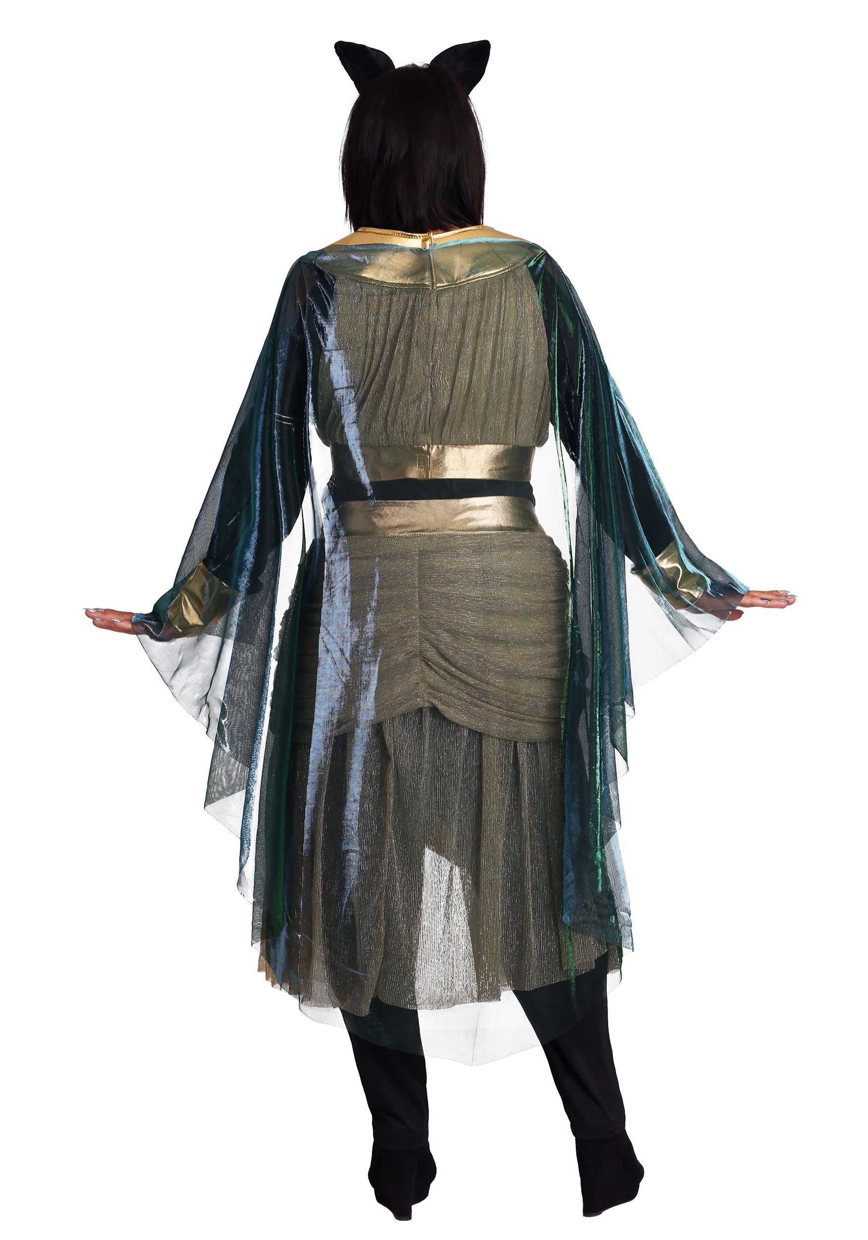Plus Size Bastet Egyptian Goddess Costume for Women