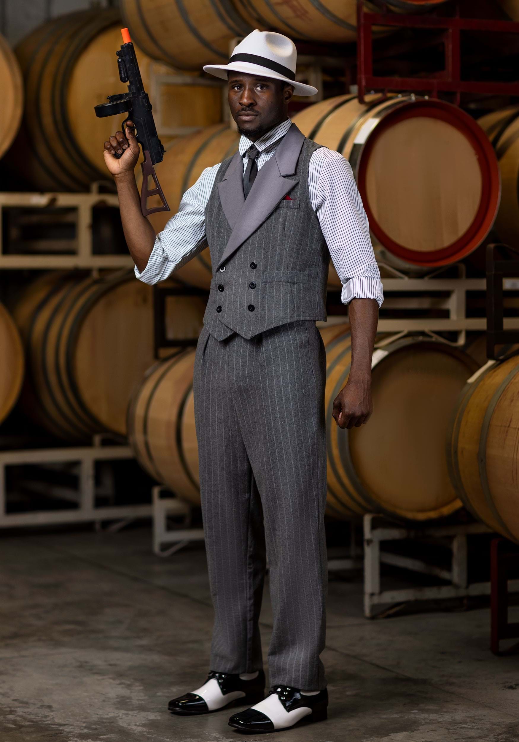 Ruthless Gangster Costume for Adults