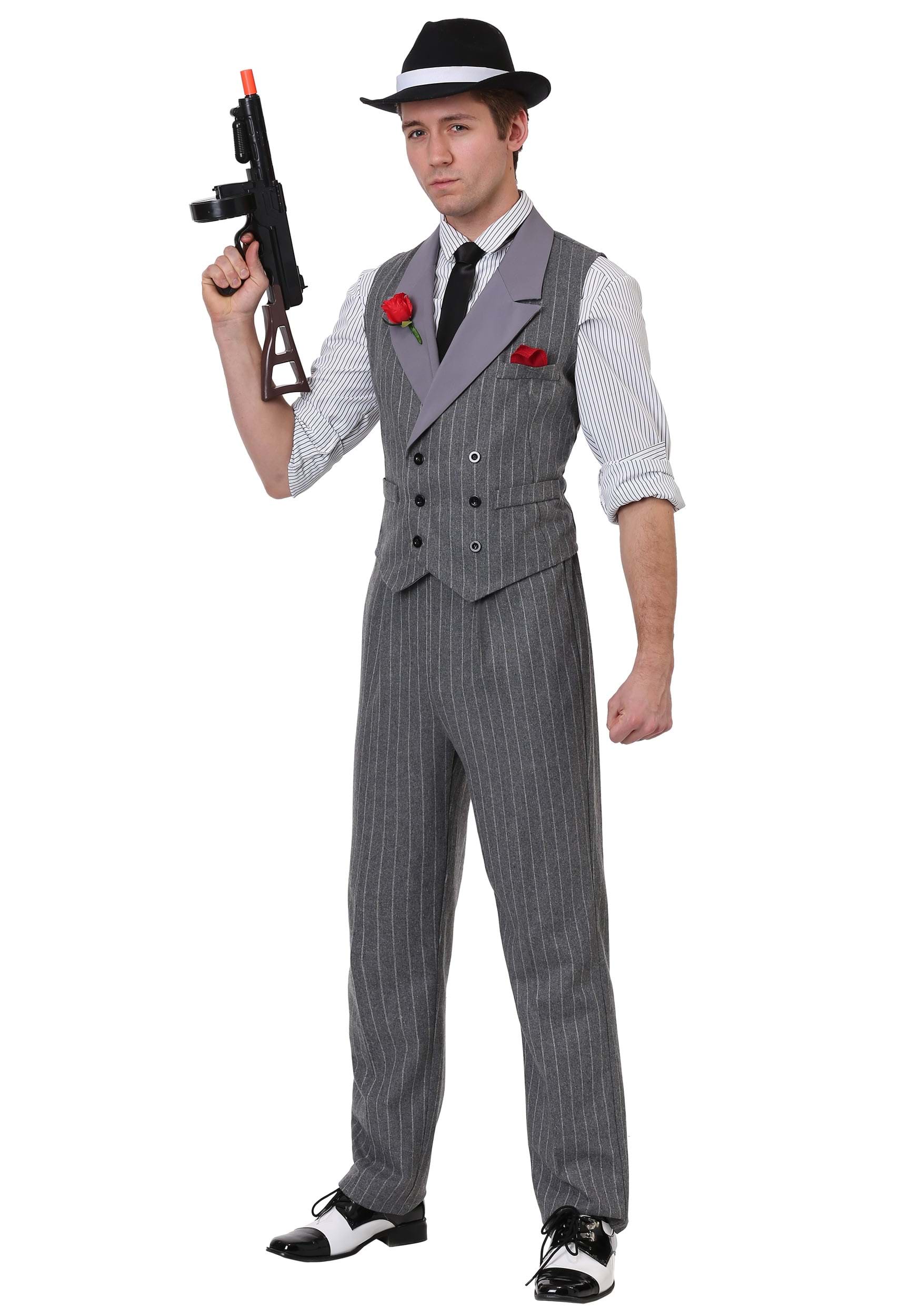 Ruthless Gangster Costume for Adults
