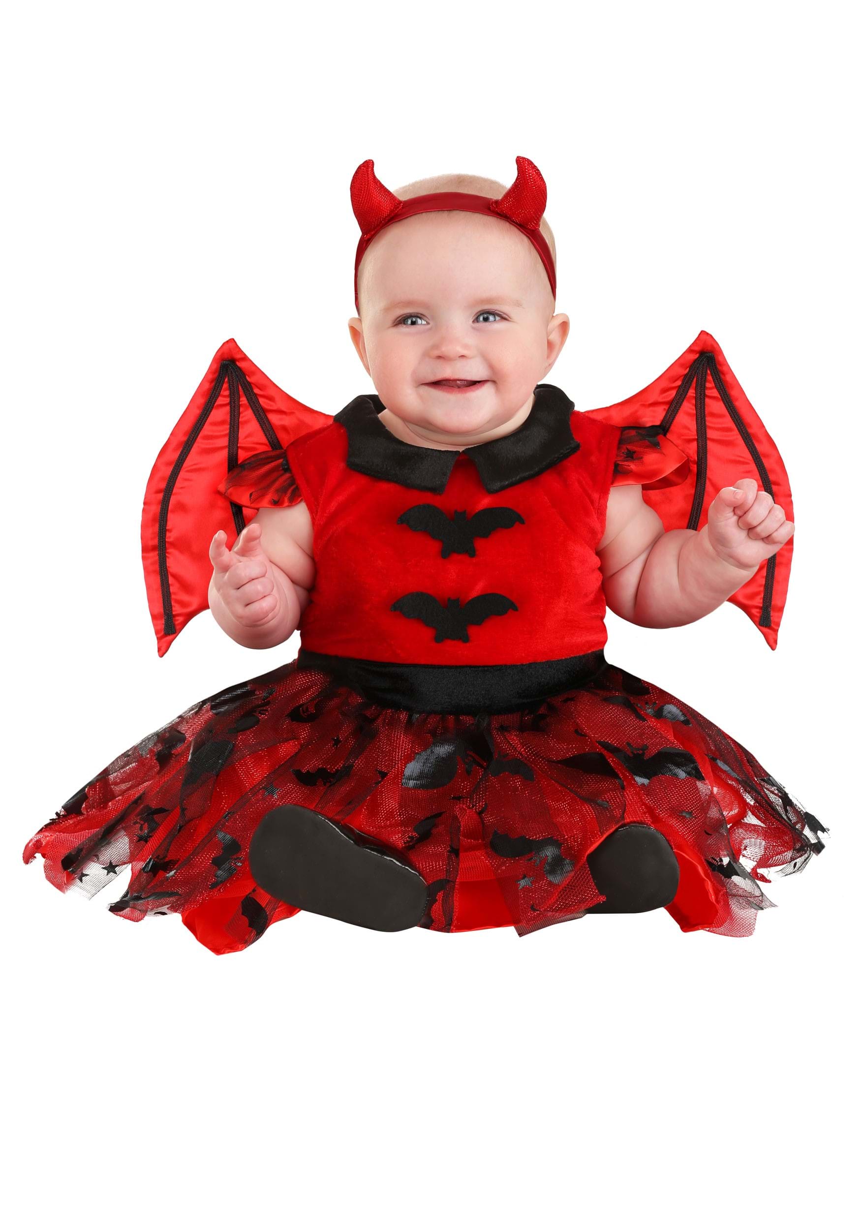 Adorable Devil Dress Costume for Infants
