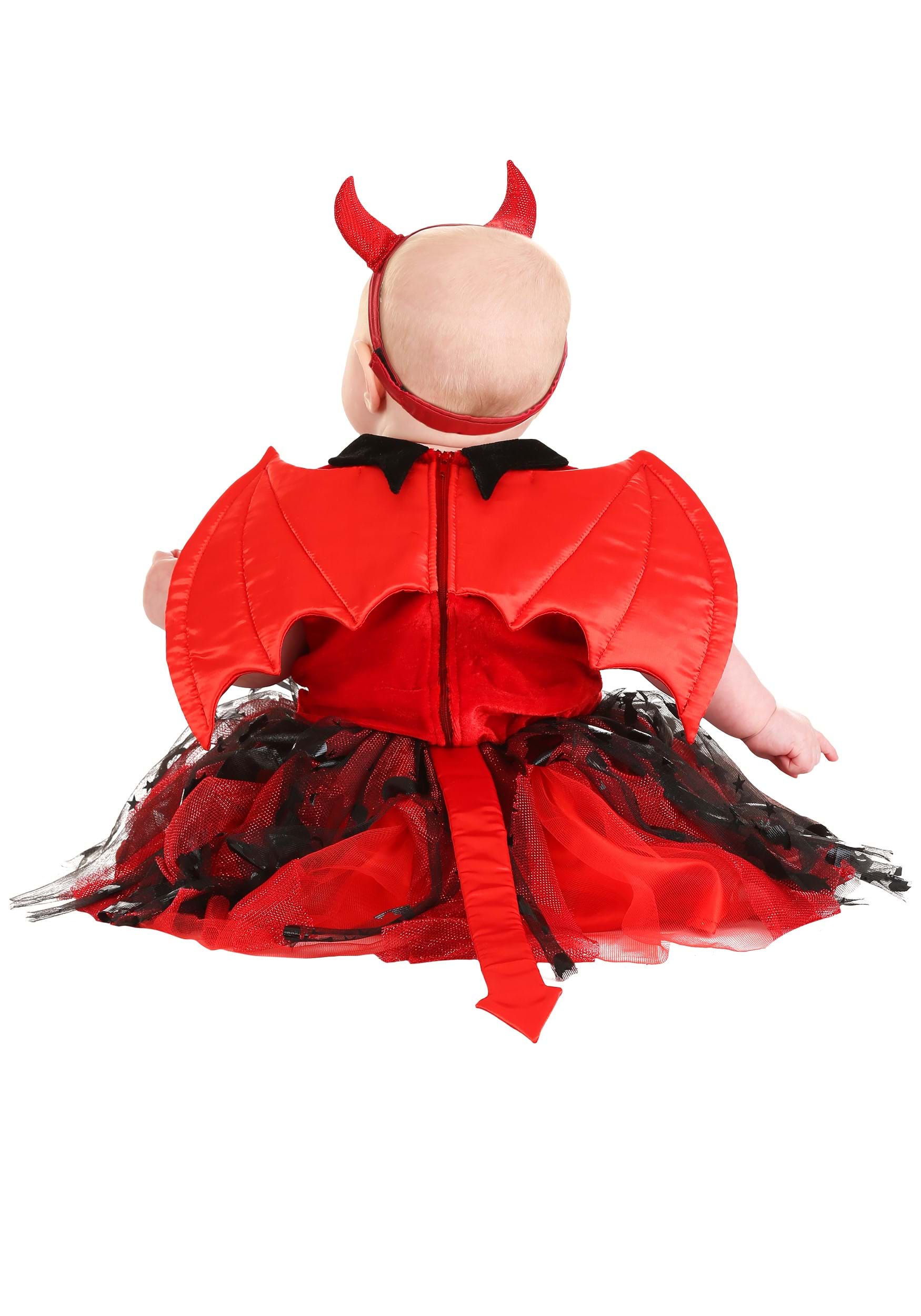 Adorable Devil Dress Costume for Infants