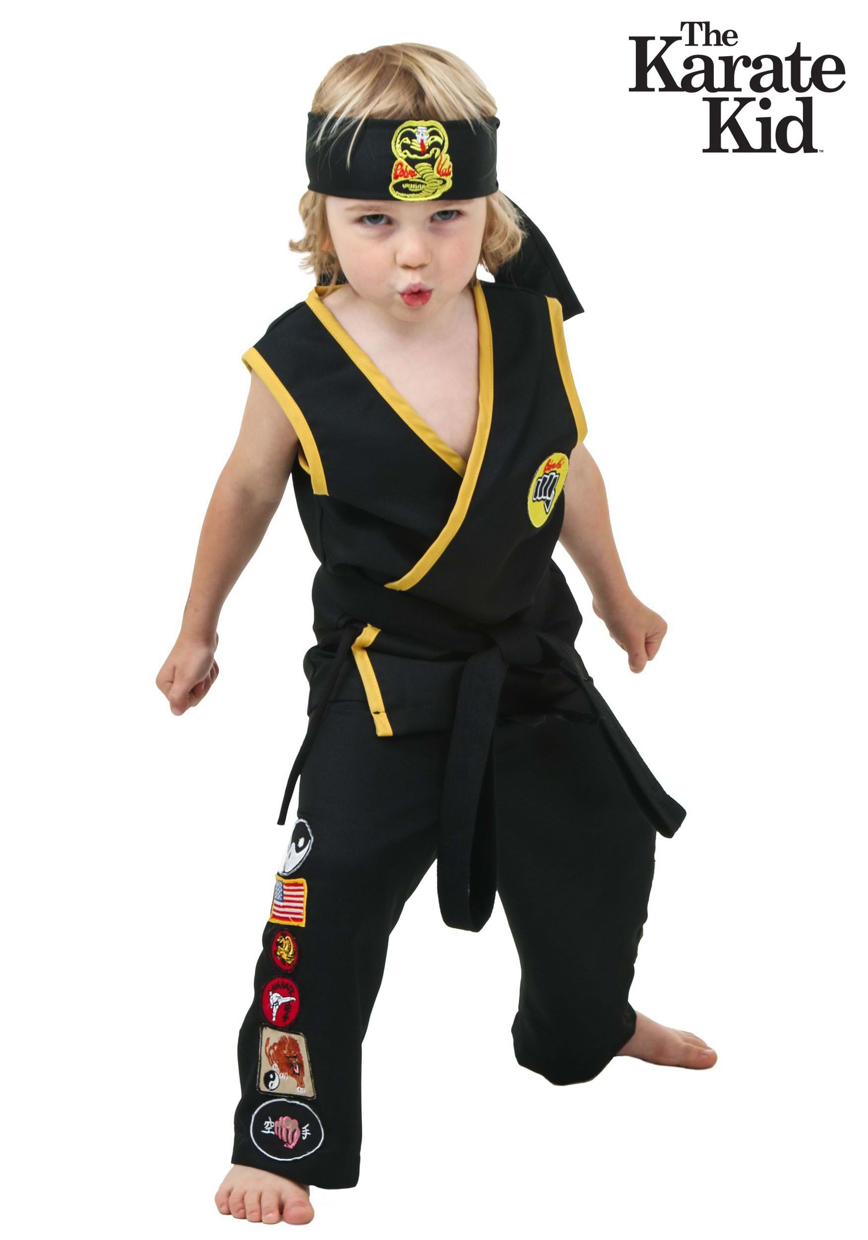 Toddler The Karate Kid Cobra Kai Costume
