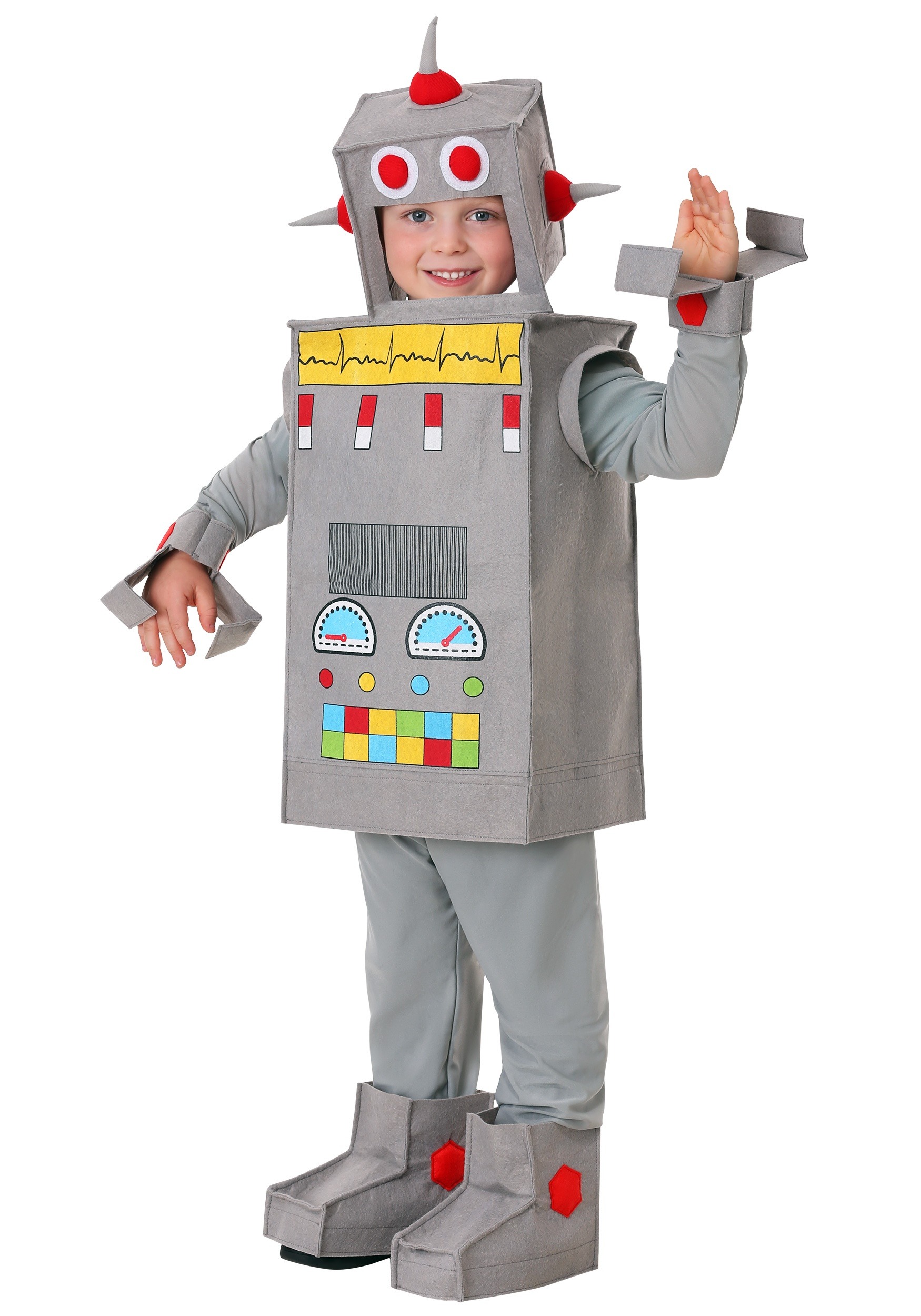 Robot Rascal Toddler's Costume 1 Robot Rascal Toddler's Costume
