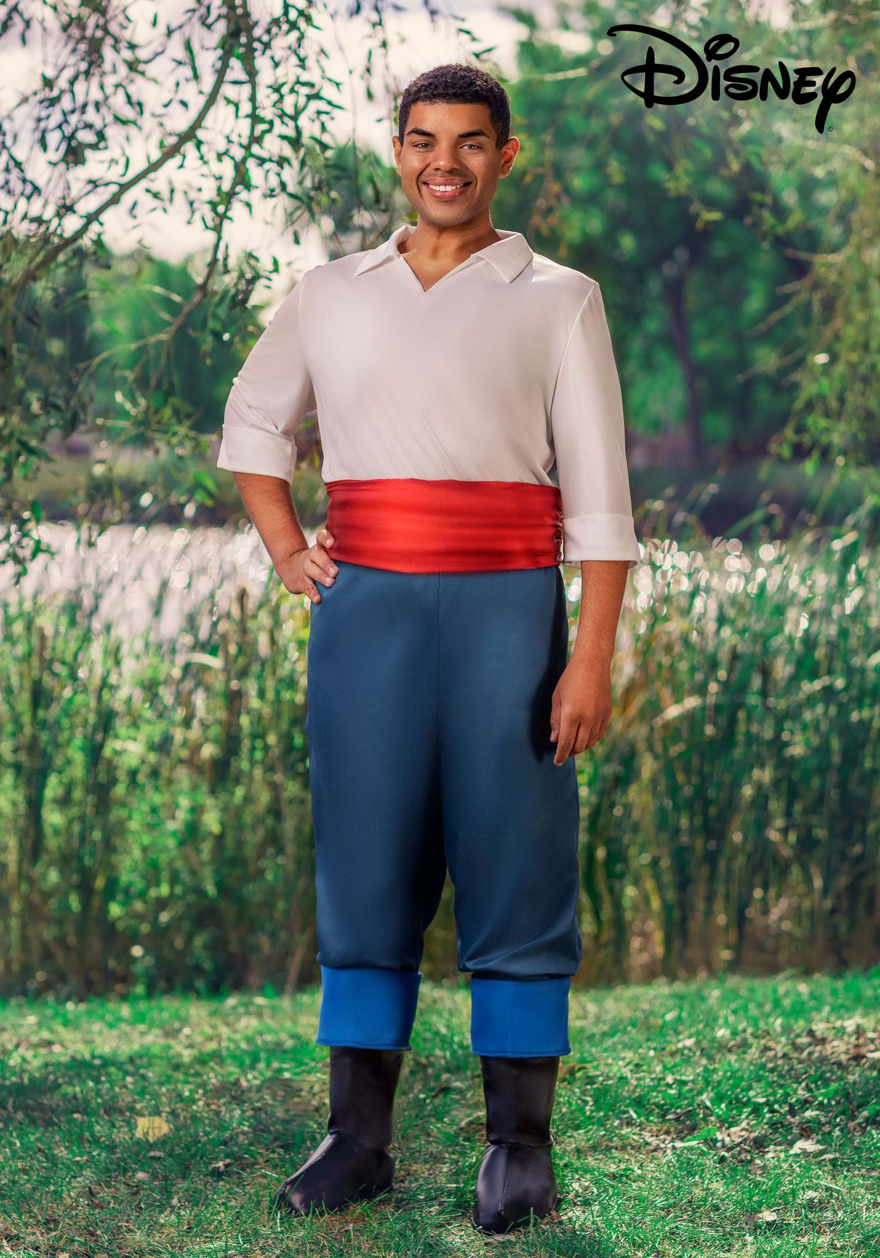 Plus Size Disney Prince Eric Costume for Adults