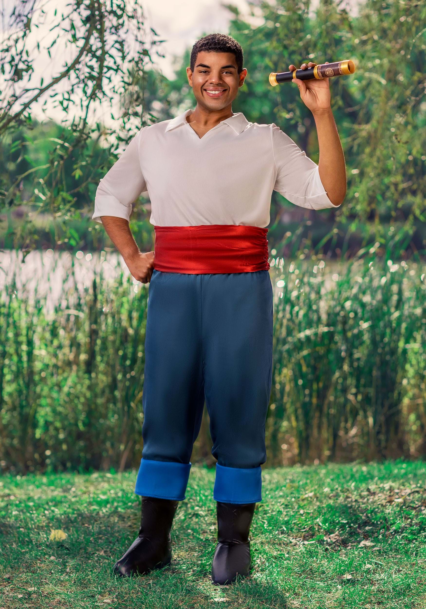 Plus Size Disney Prince Eric Costume for Adults