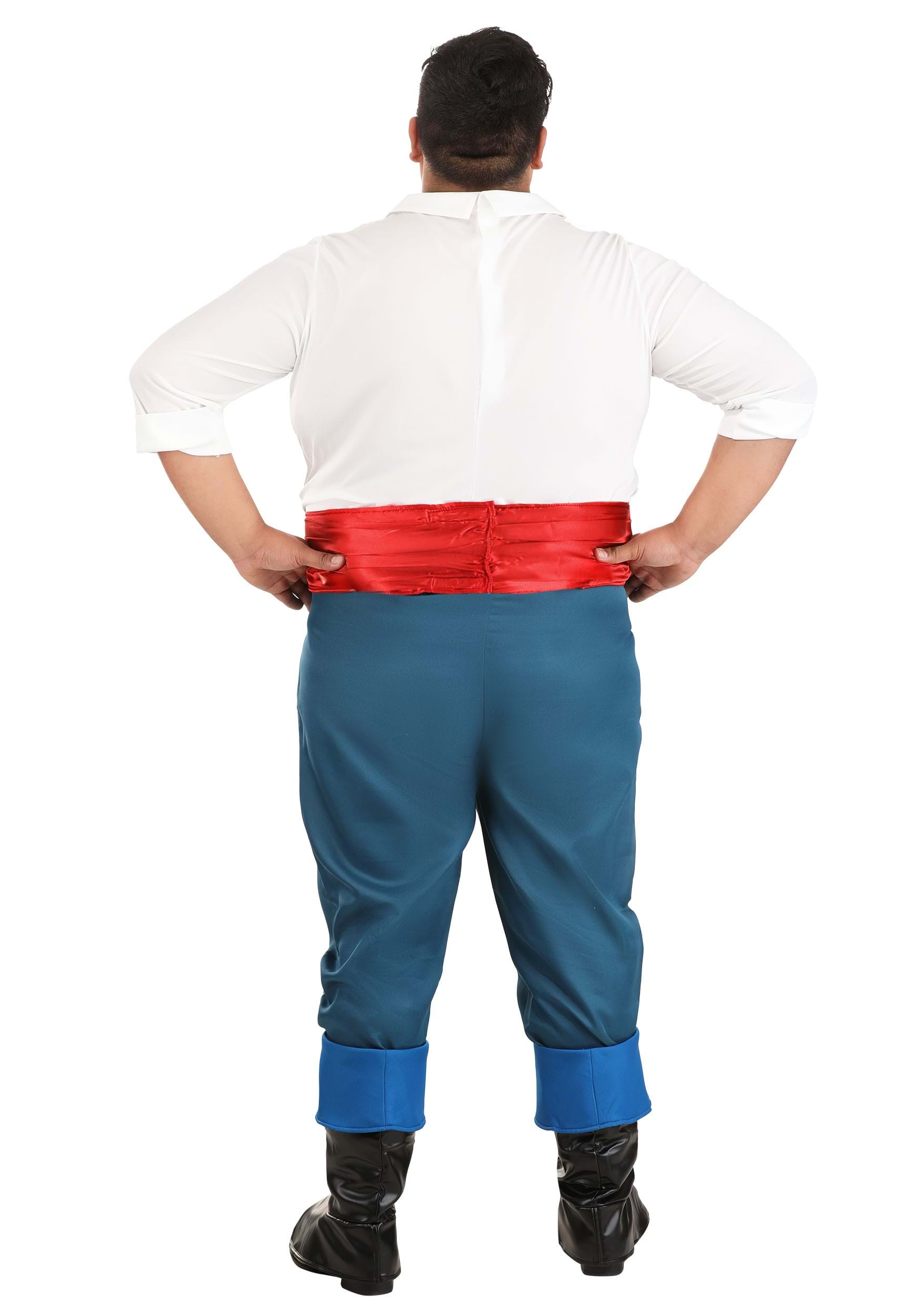 Plus Size Disney Prince Eric Costume for Adults