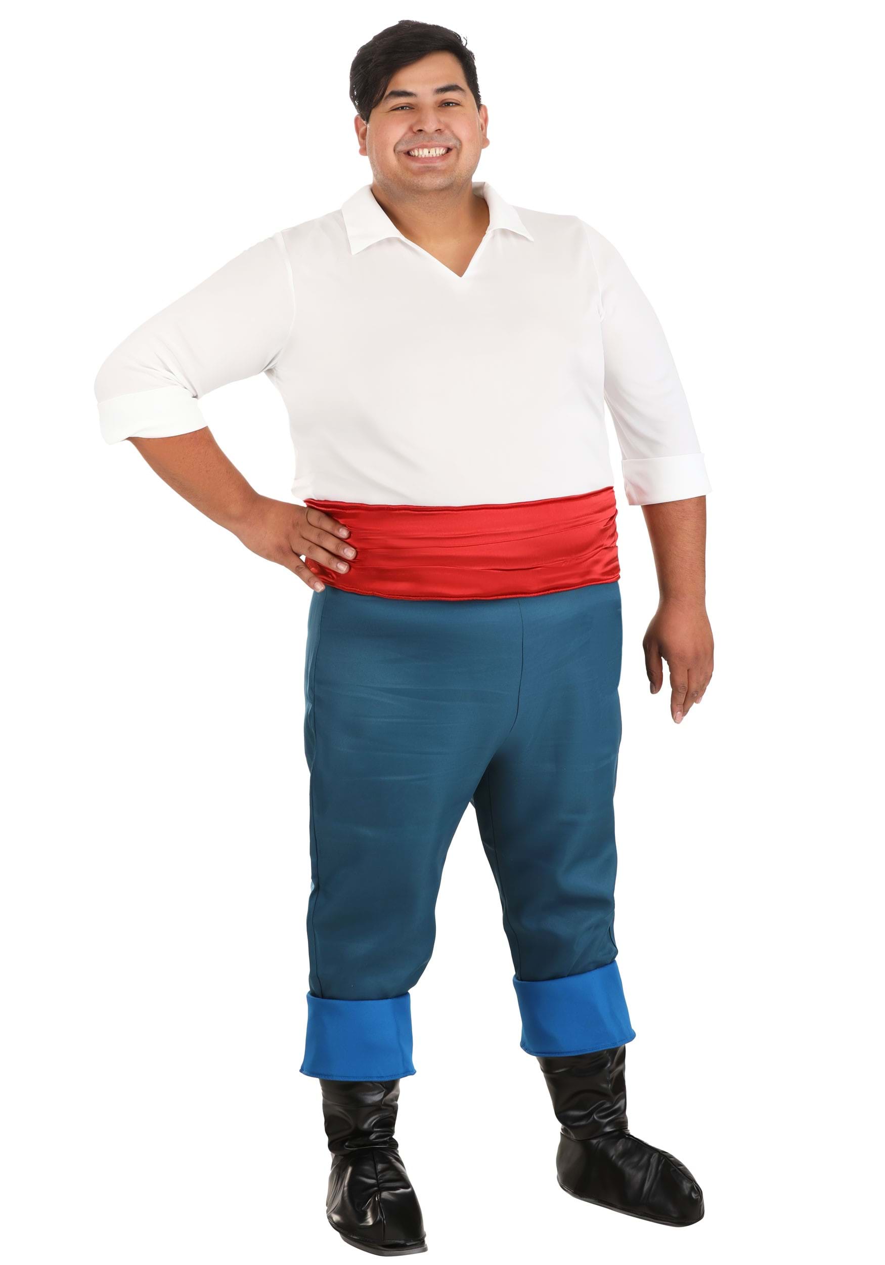 Plus Size Disney Prince Eric Costume for Adults