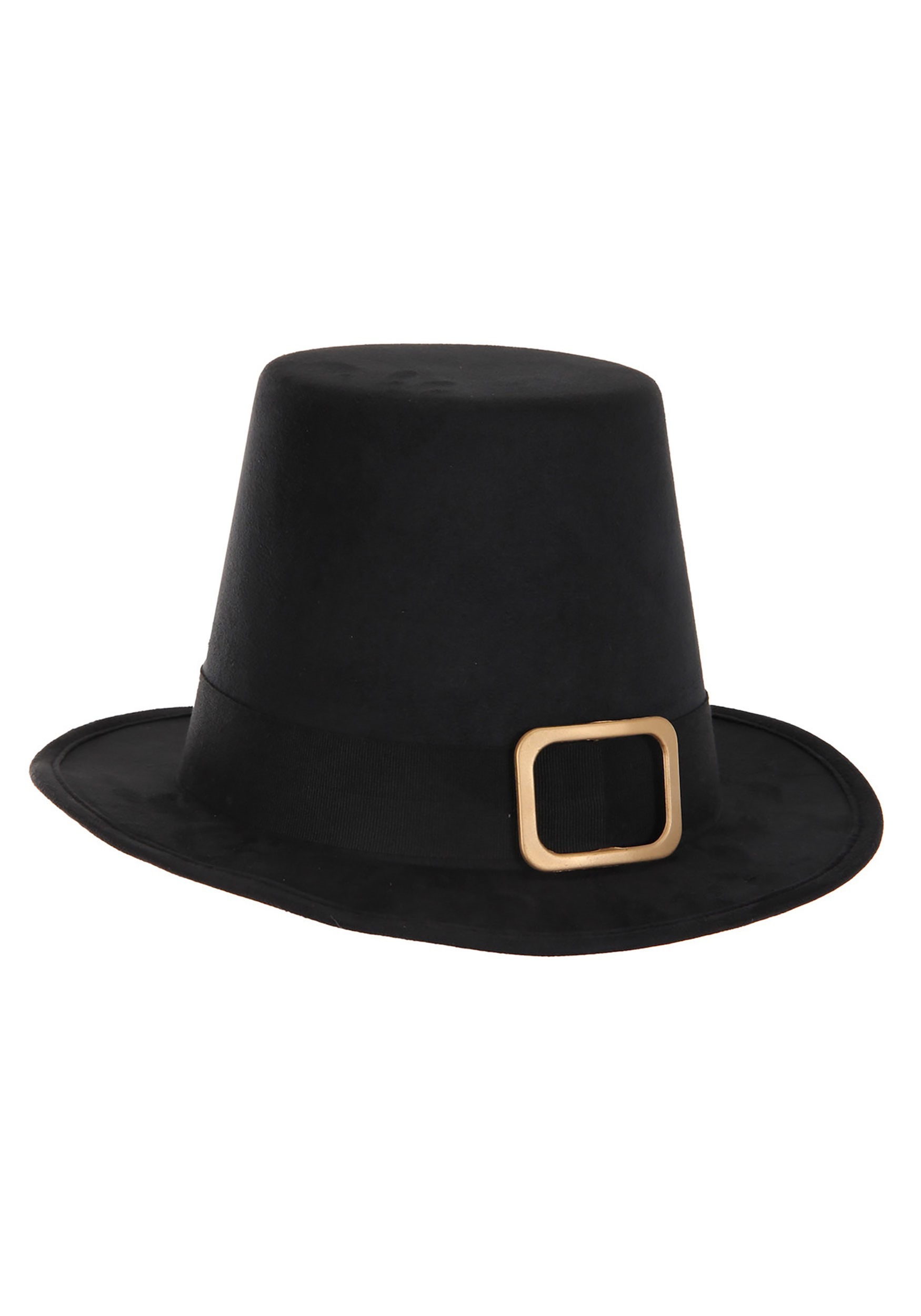 Brown Deluxe Pilgrim Costume Hat 3 Brown Deluxe Pilgrim Costume Hat