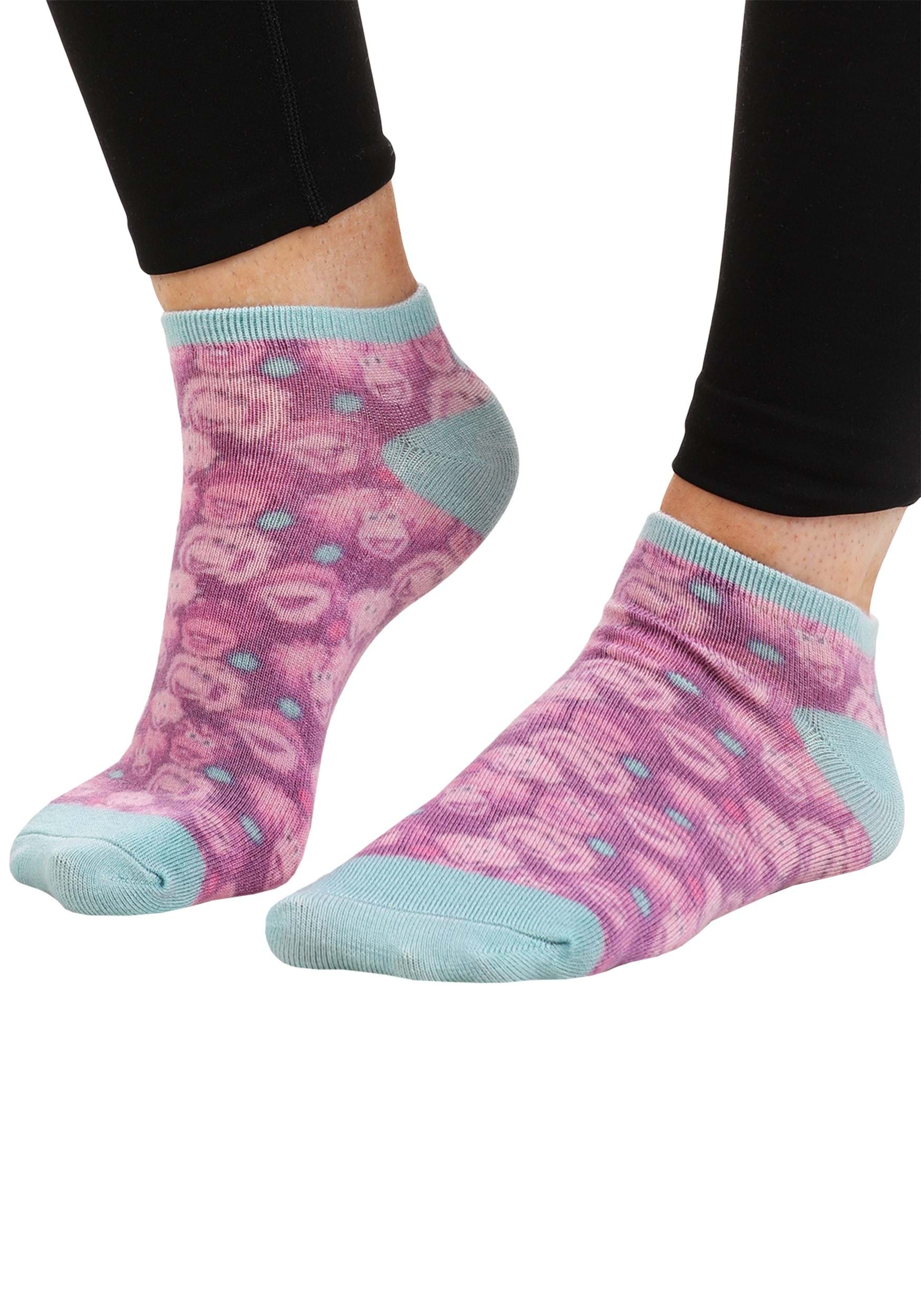 5 Pack Fraggle Rock Adult Low Cut Socks 13 5 Pack Fraggle Rock Adult Low Cut Socks