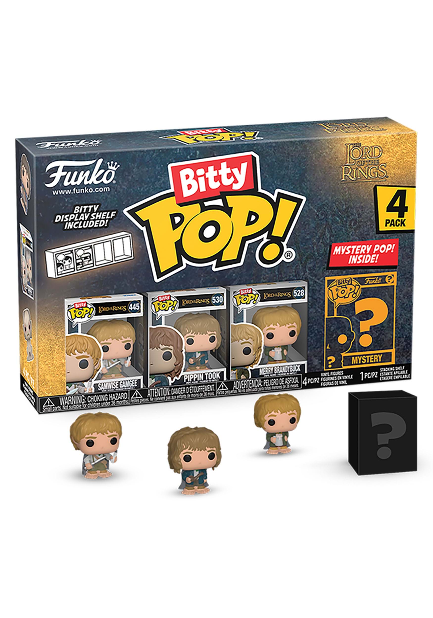 Bitty POP! Lord of the Rings - Samwise 4 Pack Mini Vinyl Figure Set