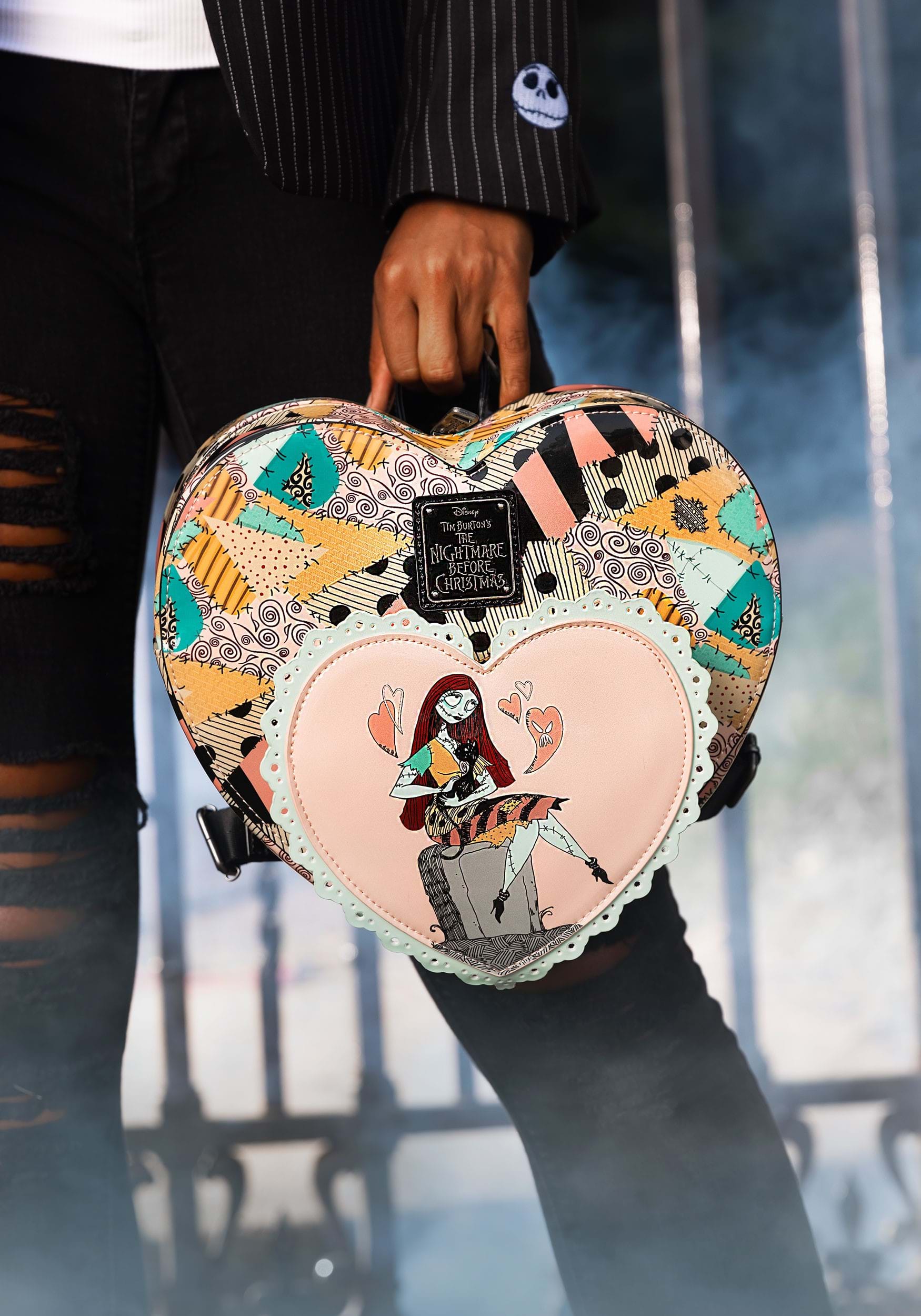 Loungefly Nightmare Before Christmas Sally Heart Mini Backpack